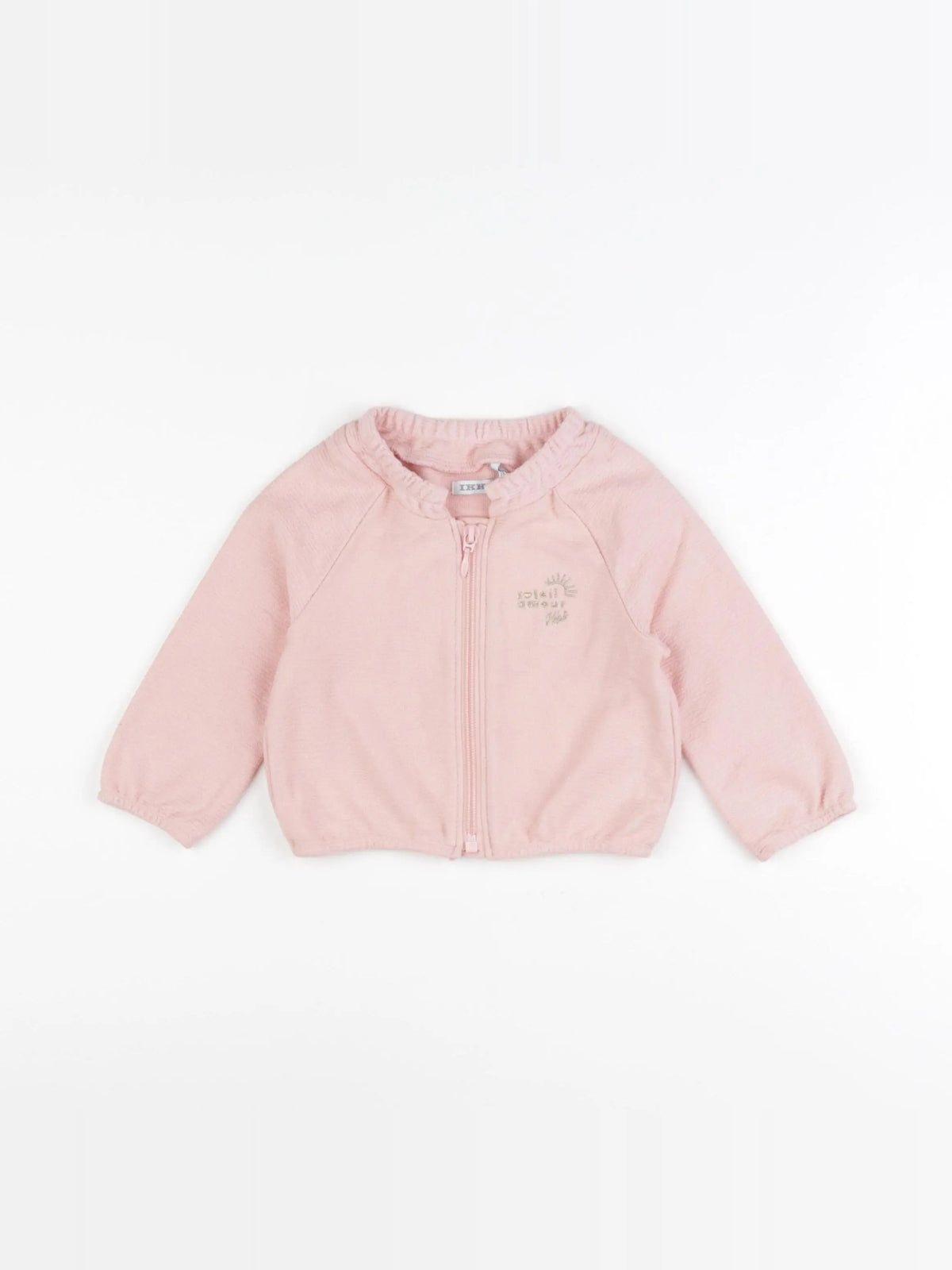 IKKS - sweat rose - 12 mois