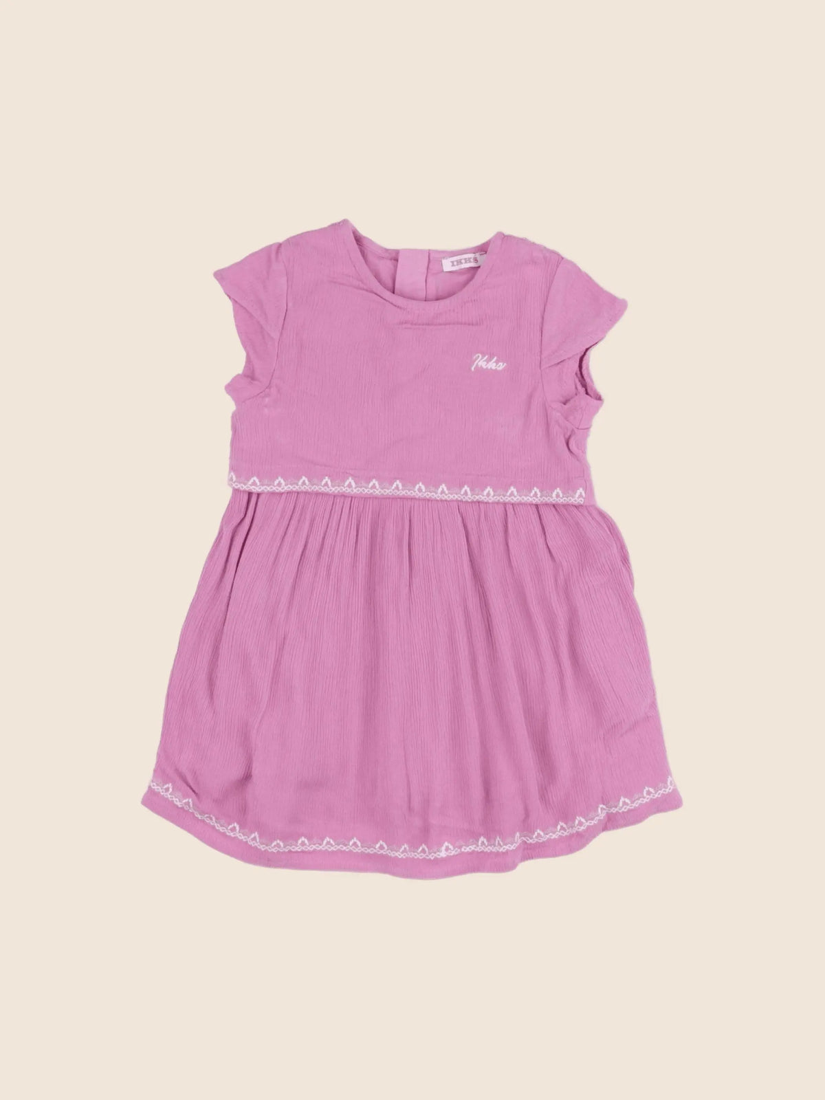 IKKS - robe rose - 18 mois