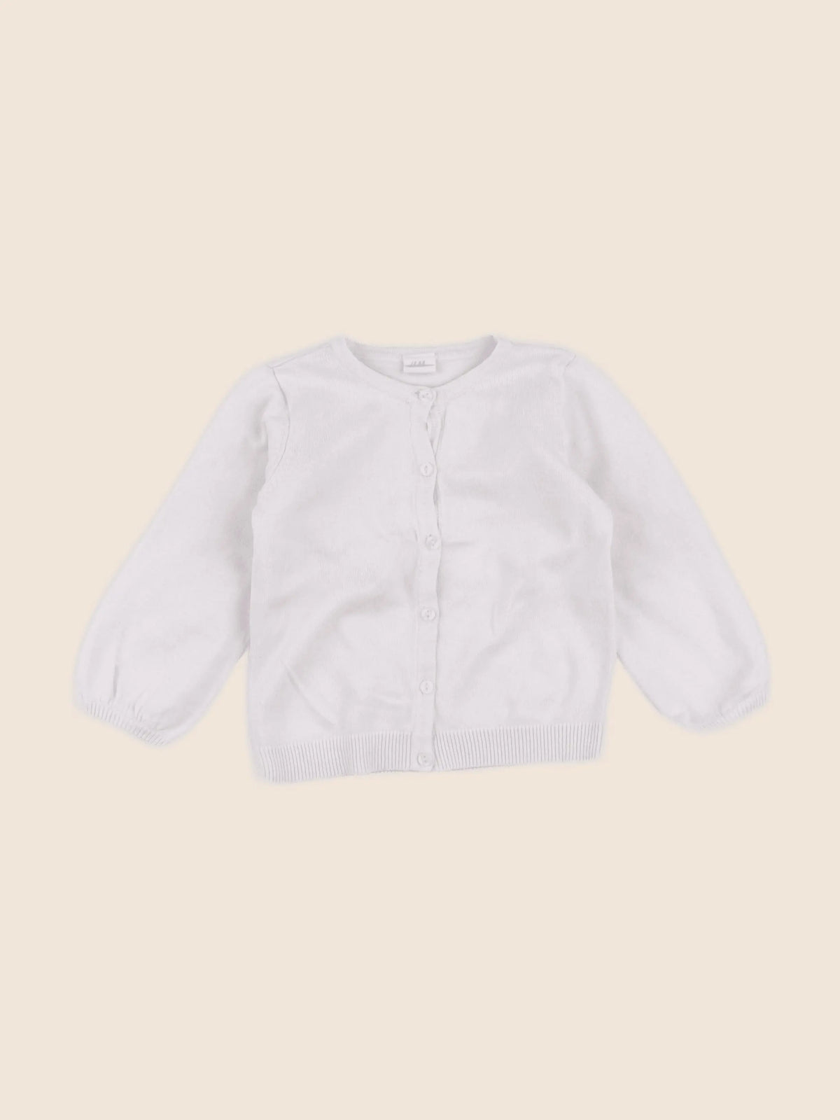 H&M - gilet rose - 12/18 mois