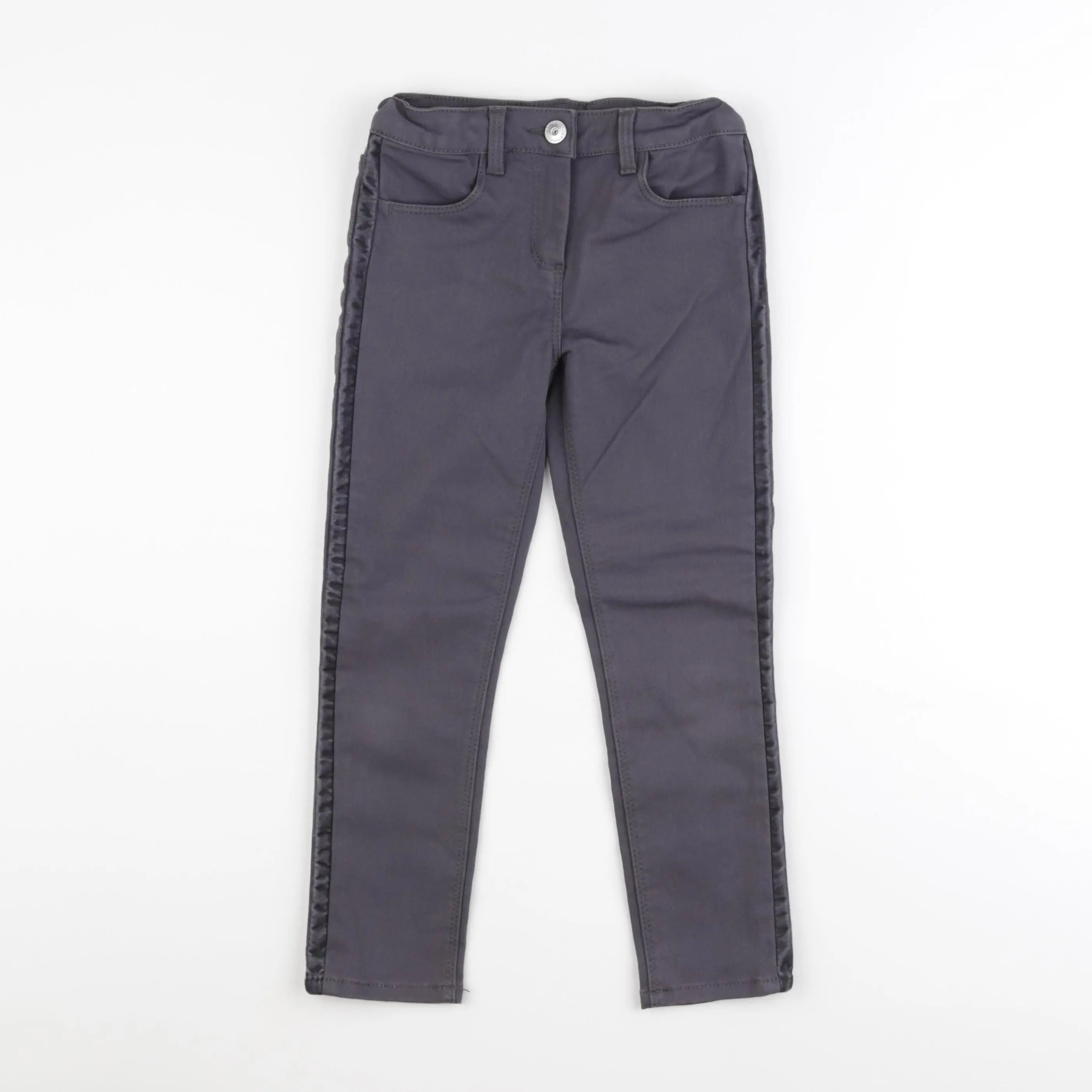 Vertbaudet - jean gris - 6 ans
