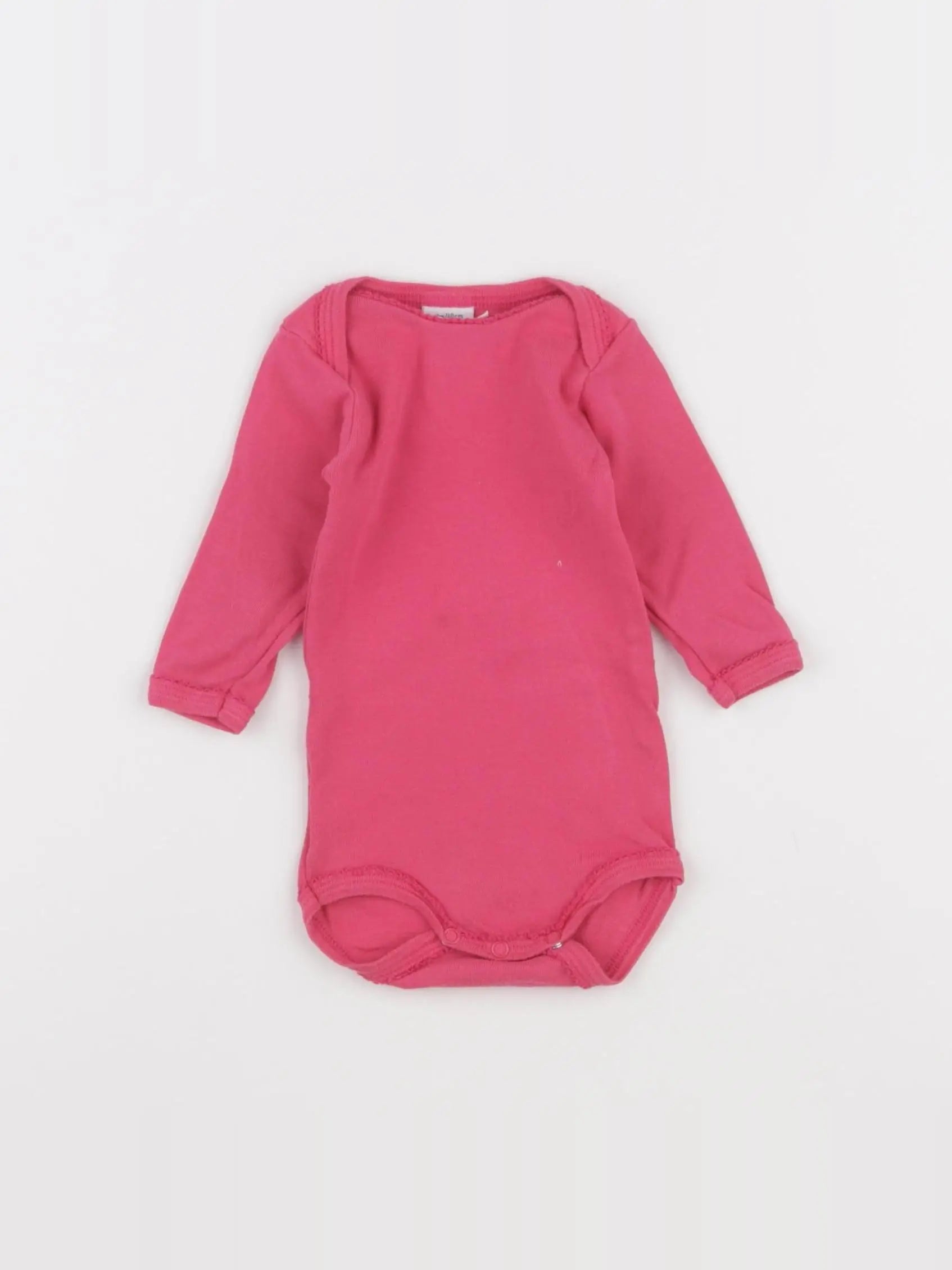 Petit Bateau - body rose - 3 mois