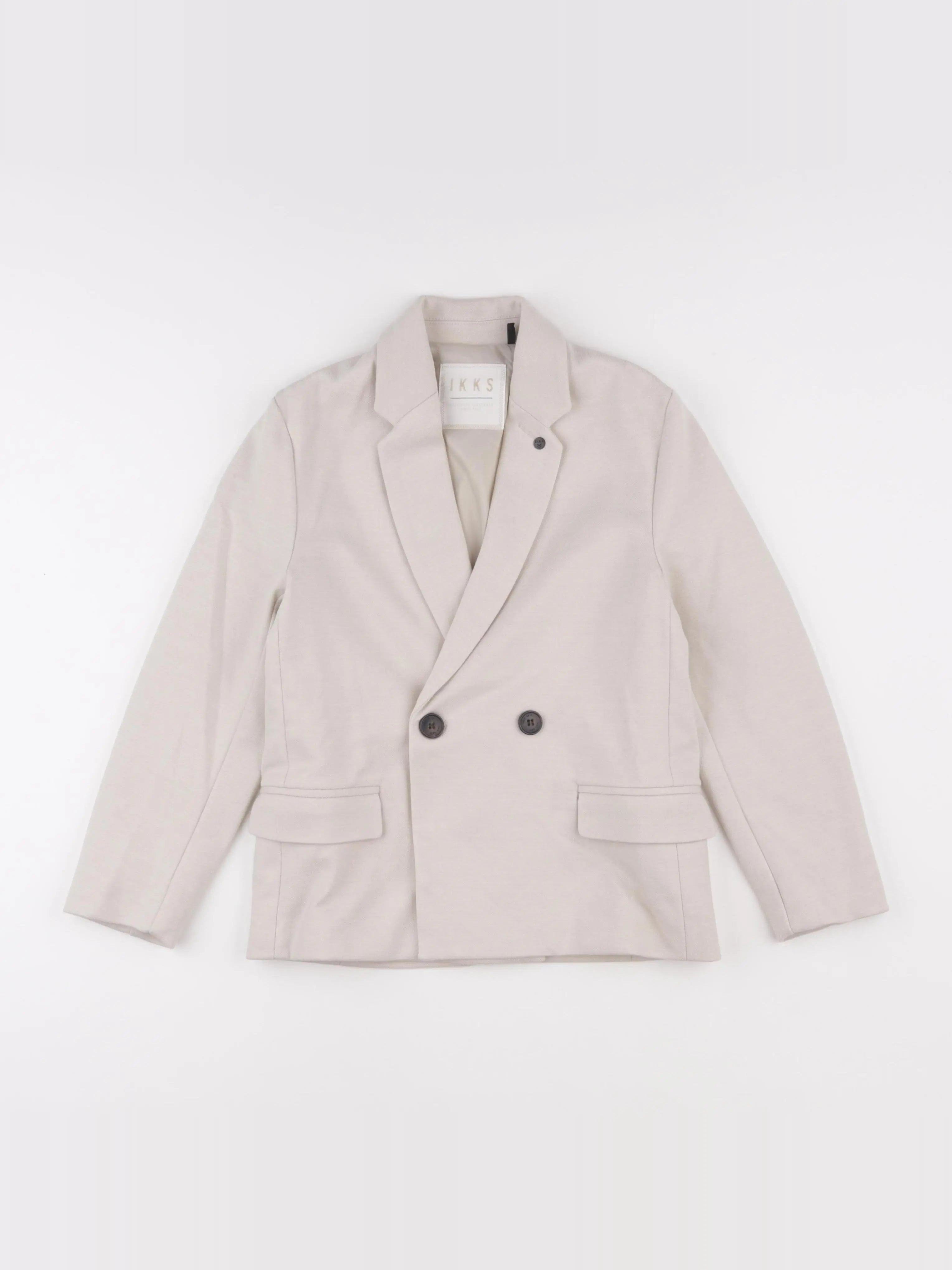IKKS - veste beige - 8 ans