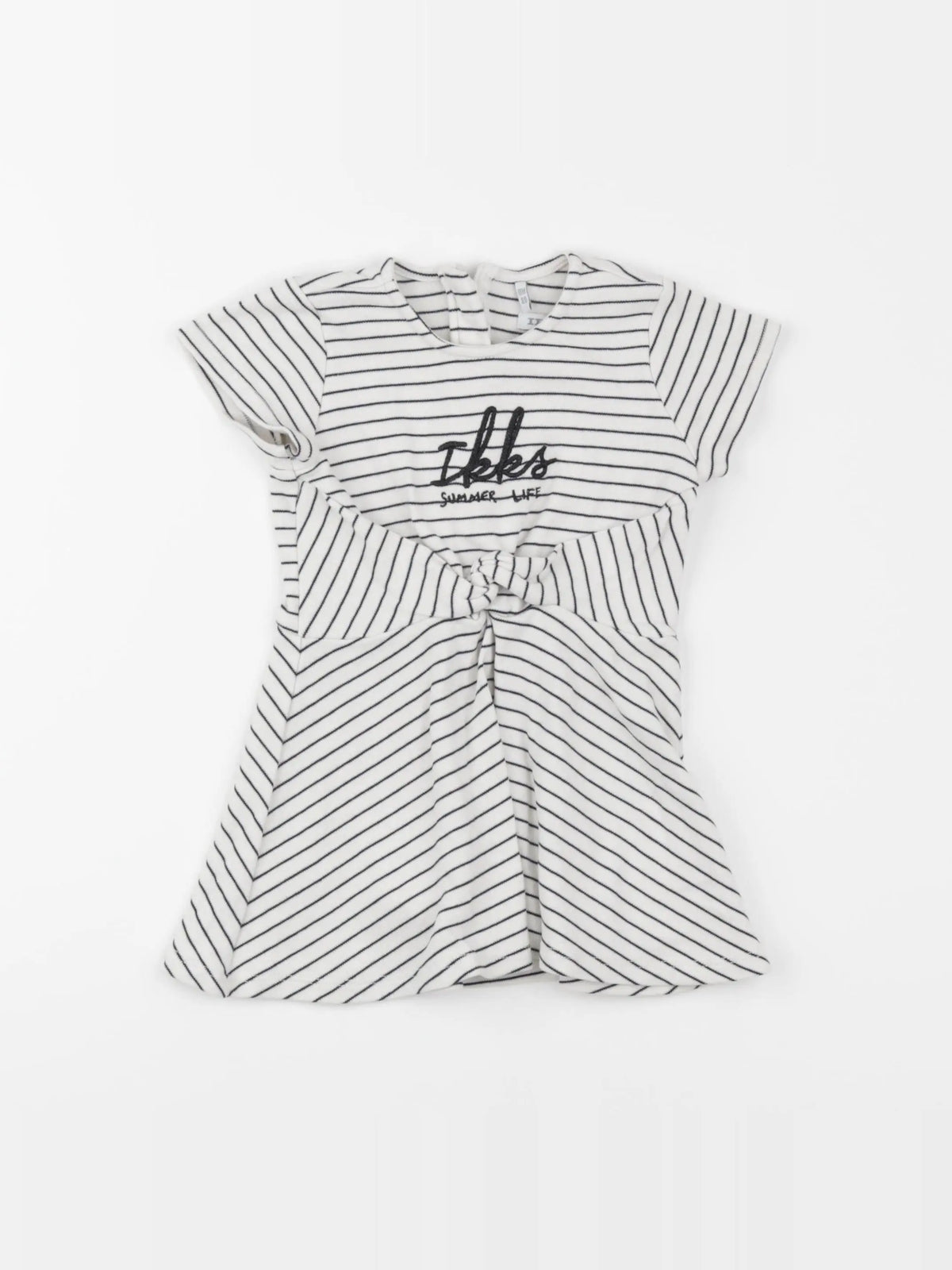 IKKS - robe blanc, bleu - 18 mois