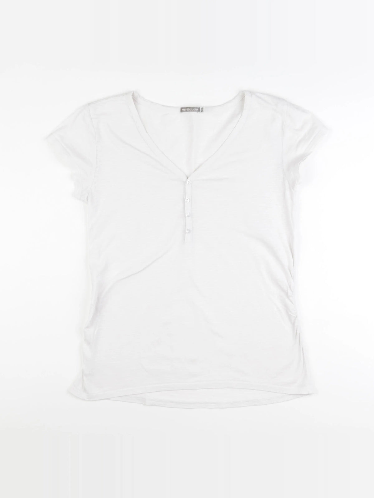 Vertbaudet - tee-shirt grossesse blanc - 38 à 40