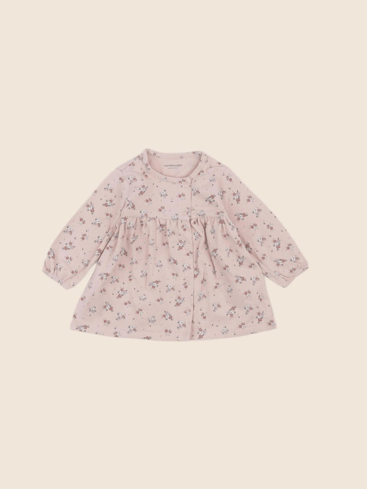 Vertbaudet - robe rose - 6 mois