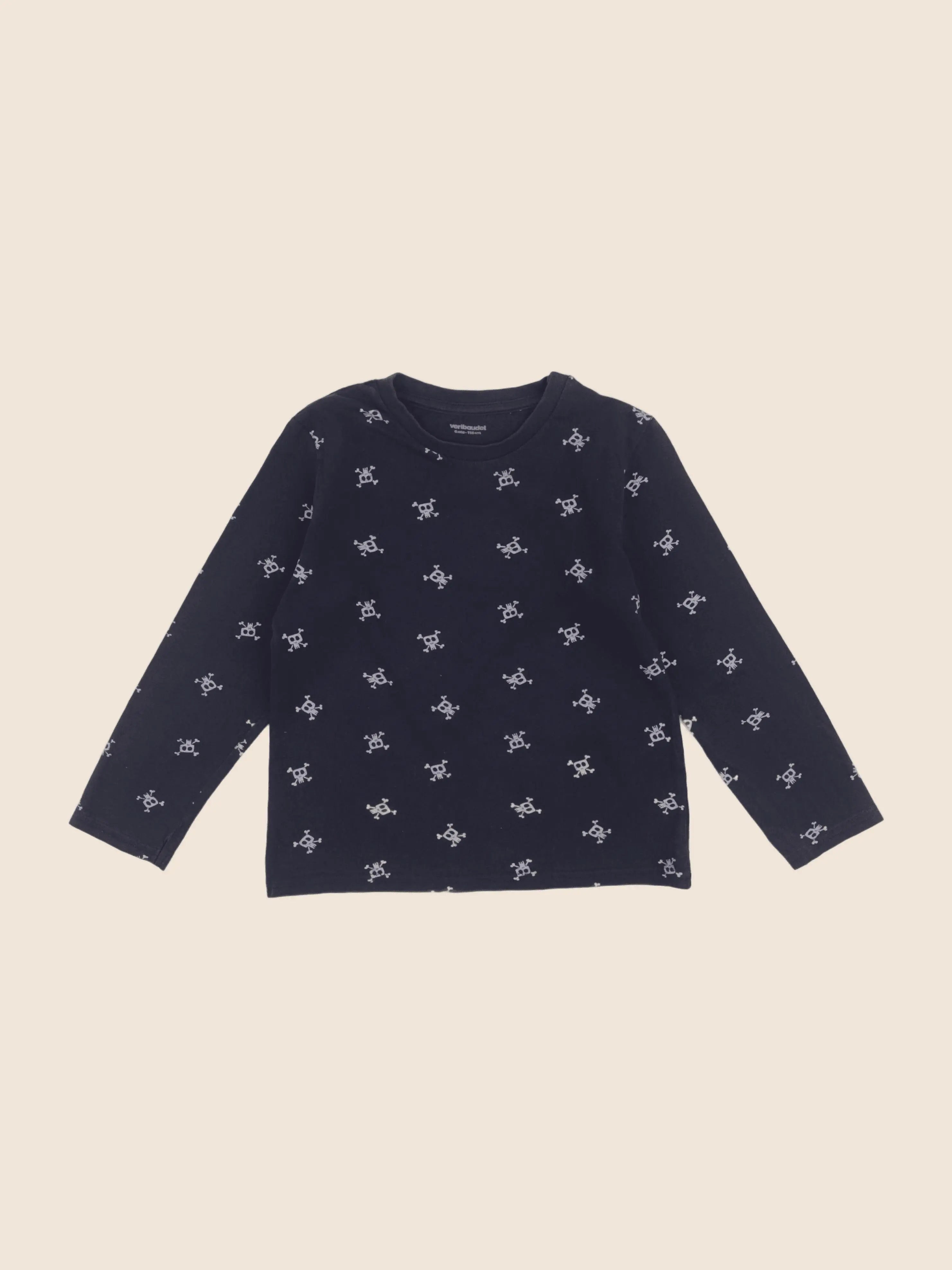 Vertbaudet - tee-shirt bleu - 6 ans