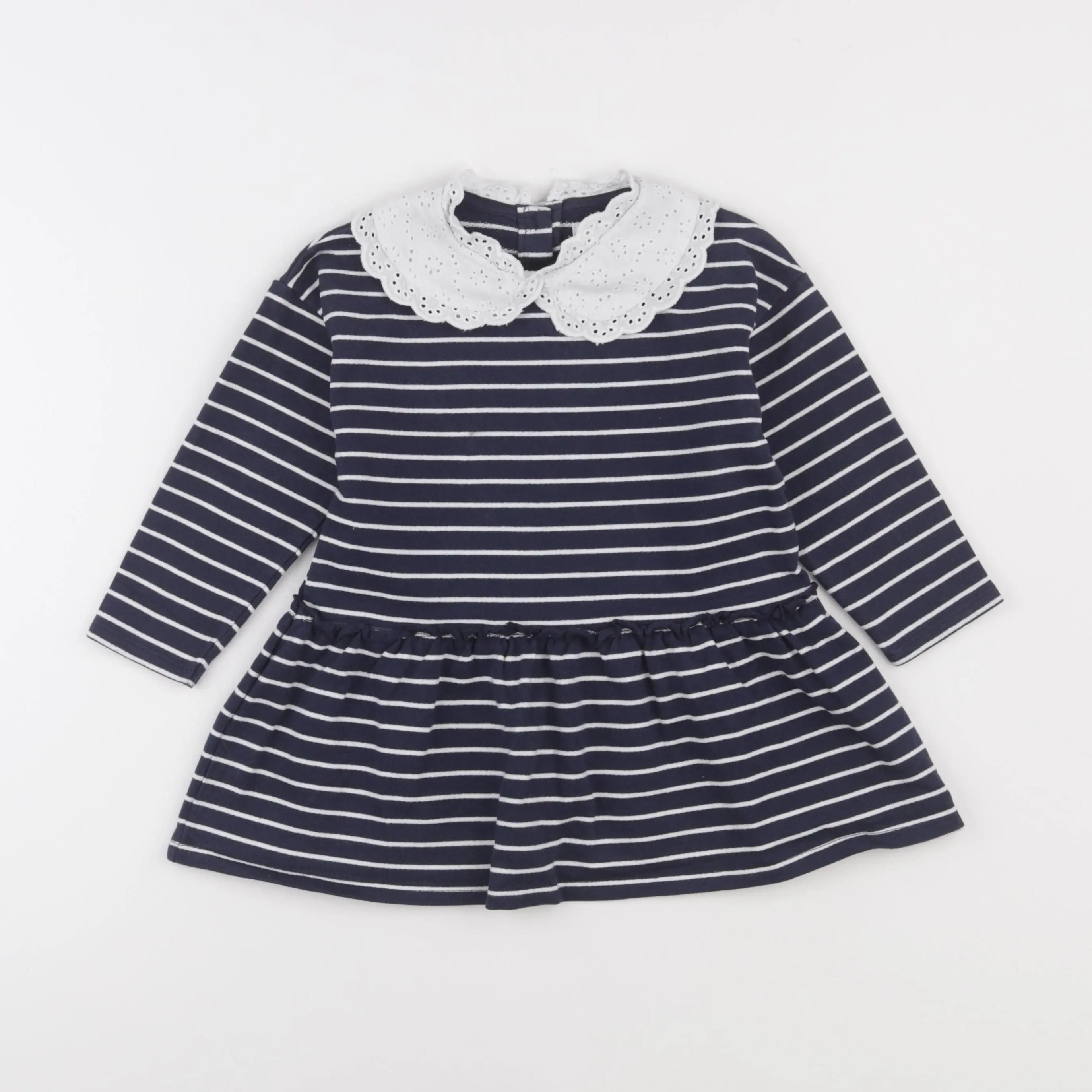 Vertbaudet - robe bleu - 3 ans