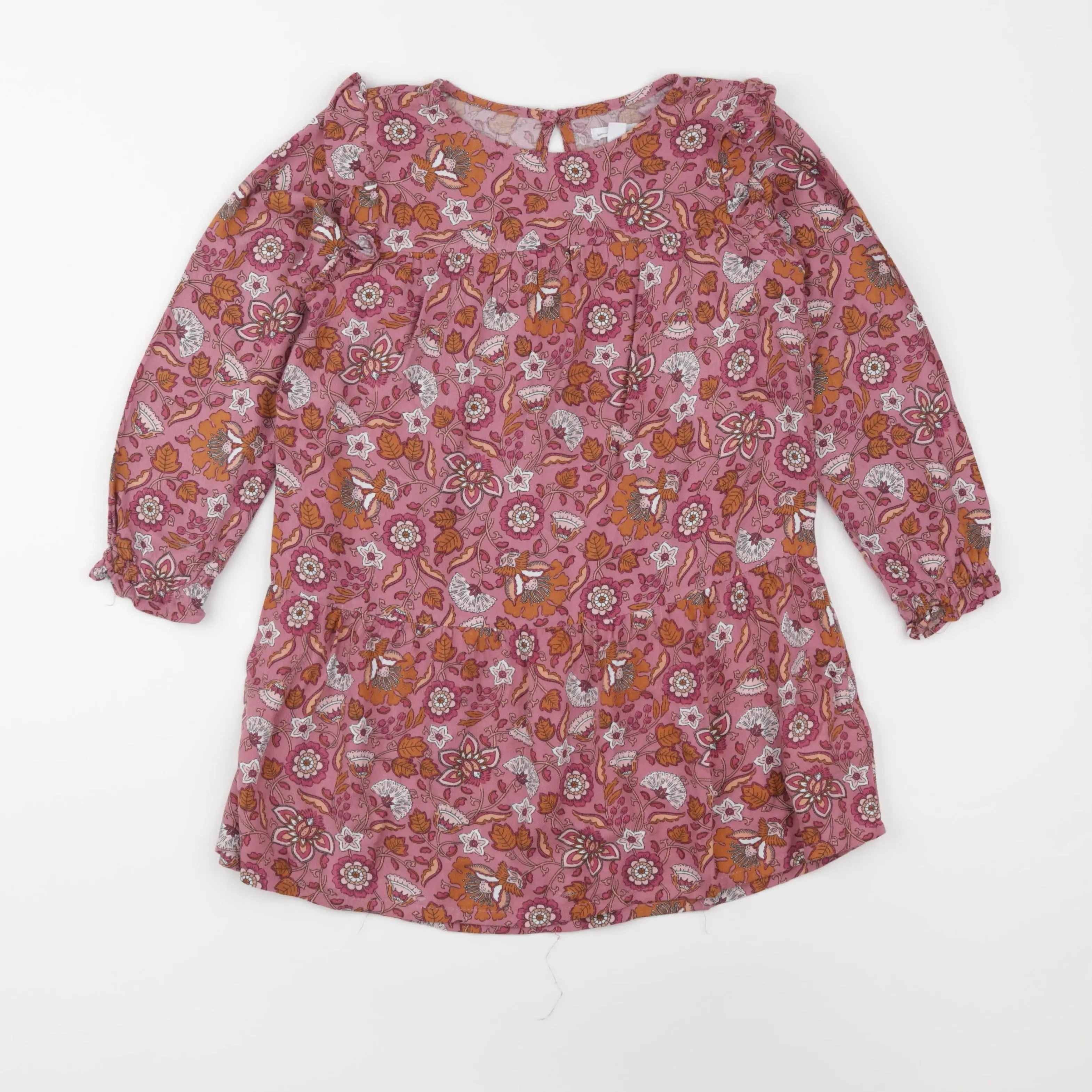 Vertbaudet - robe rose - 6 ans