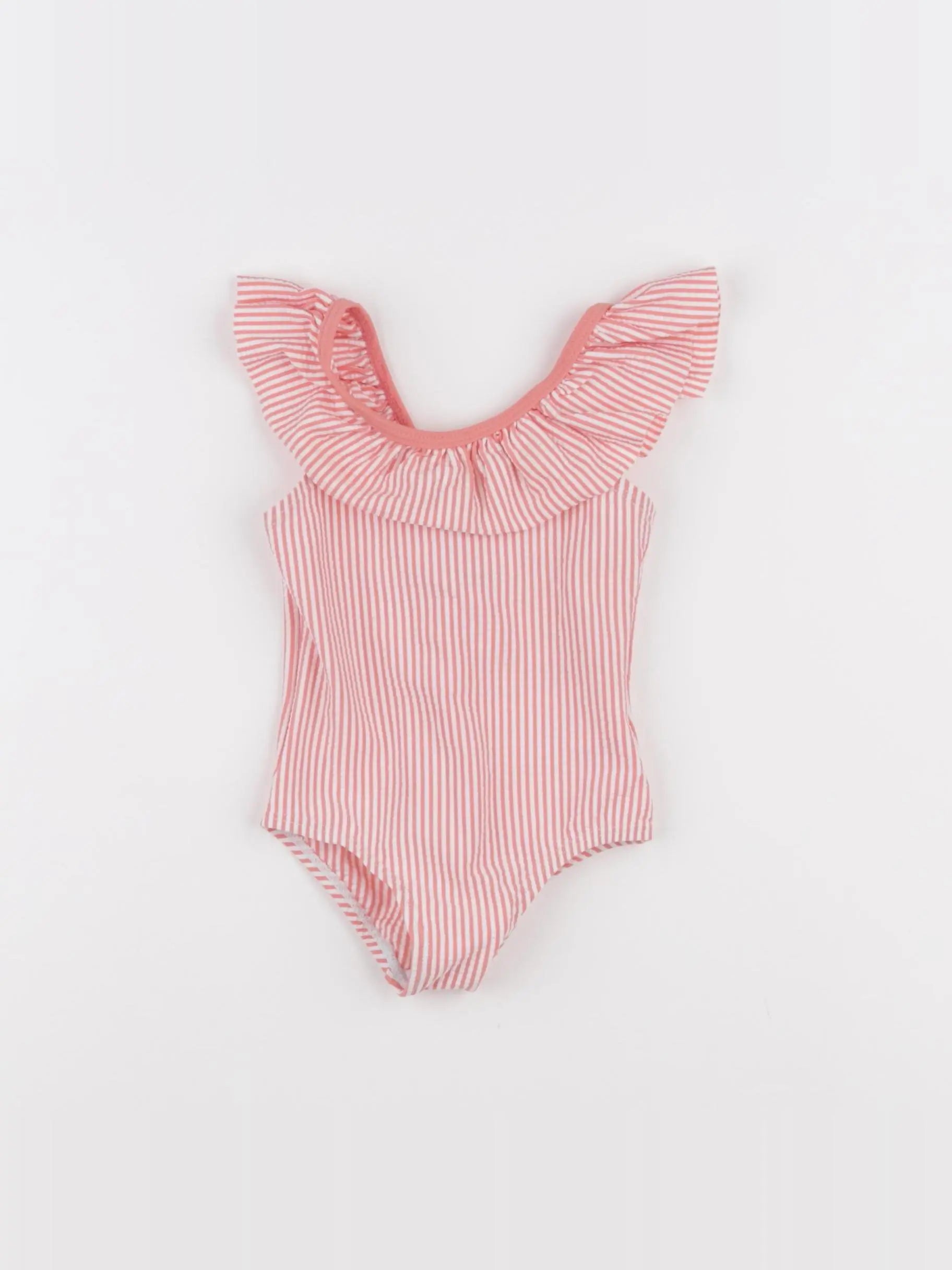 Vertbaudet - maillot de bain rose - 9 mois