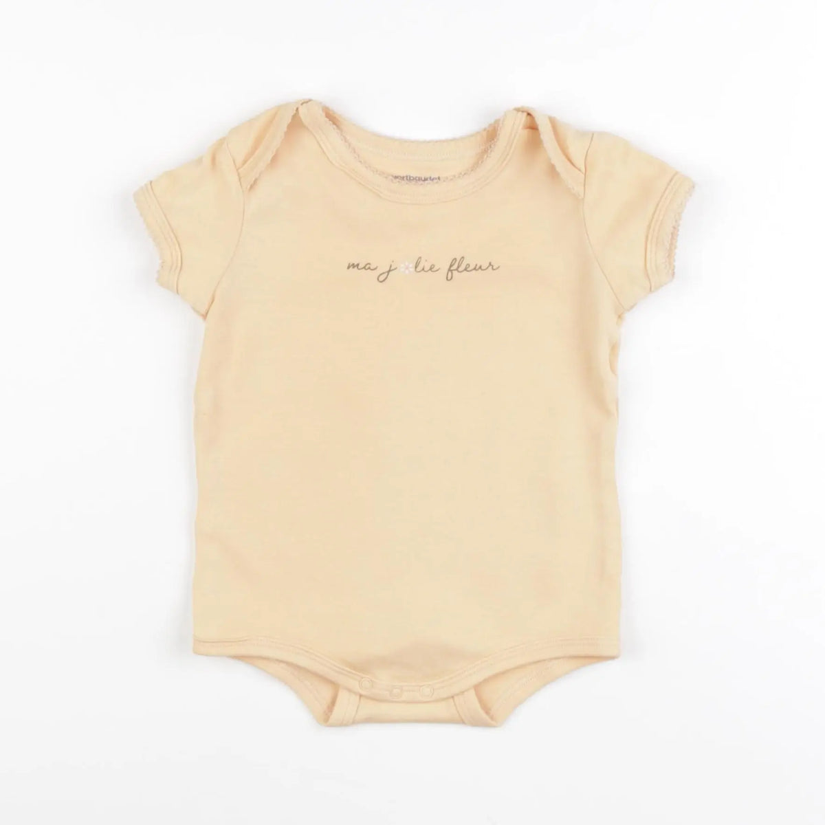 Vertbaudet - body orange - 24 mois