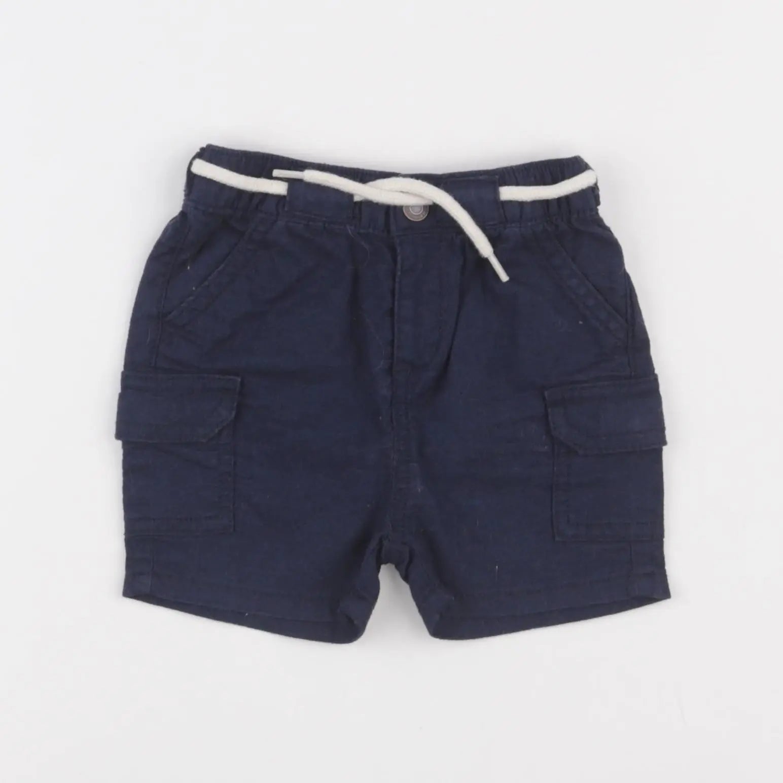 Vertbaudet - short bleu - 12 mois