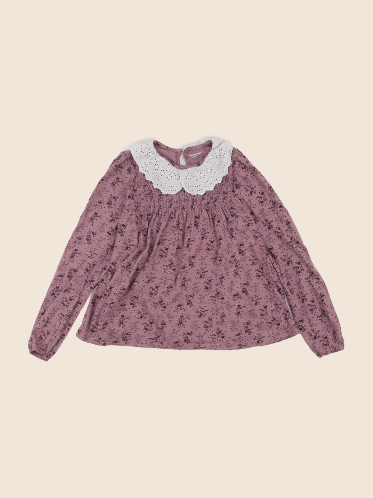 Vertbaudet - tee-shirt violet - 12 ans