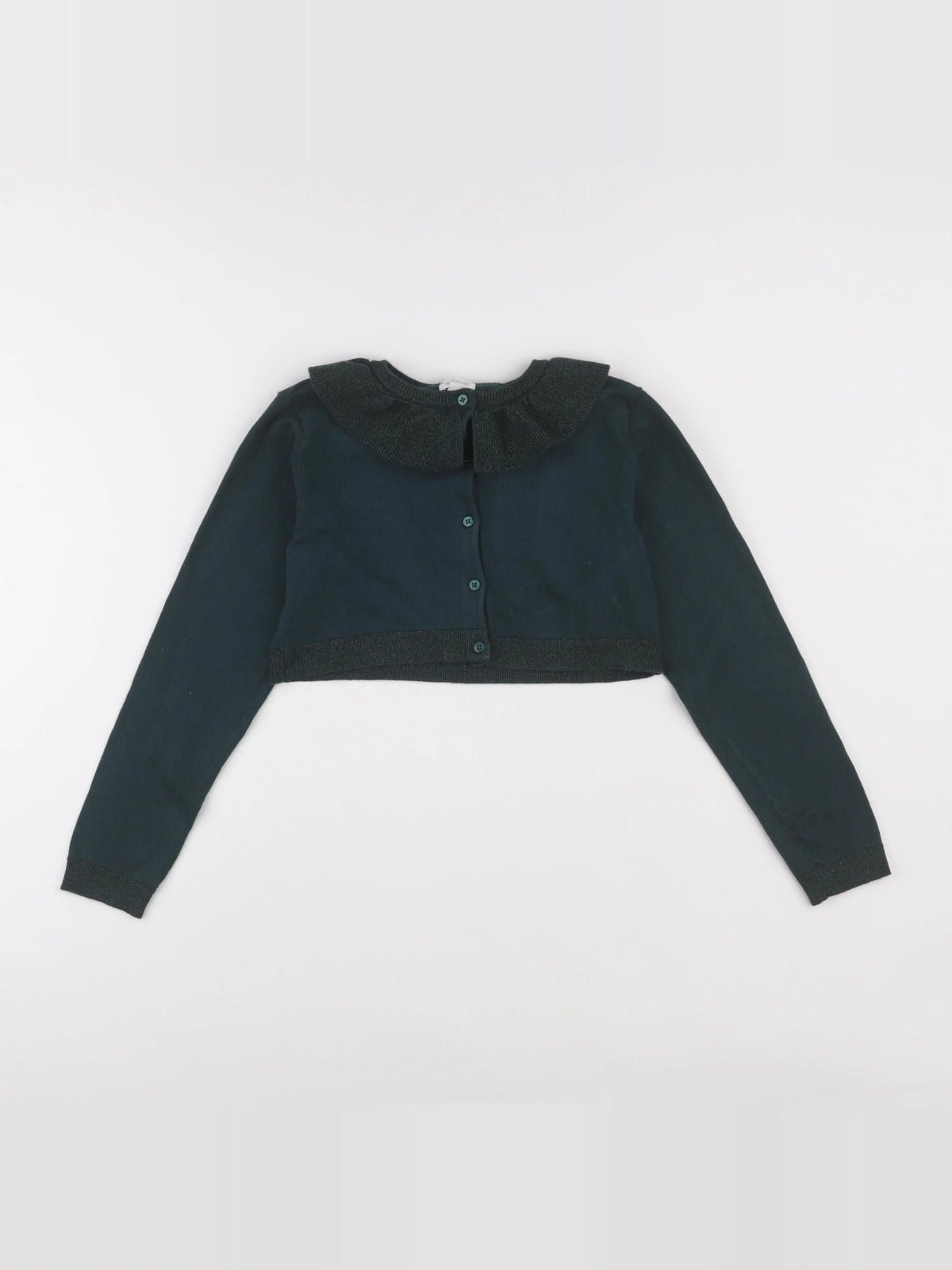 Vertbaudet - gilet vert - 10 ans