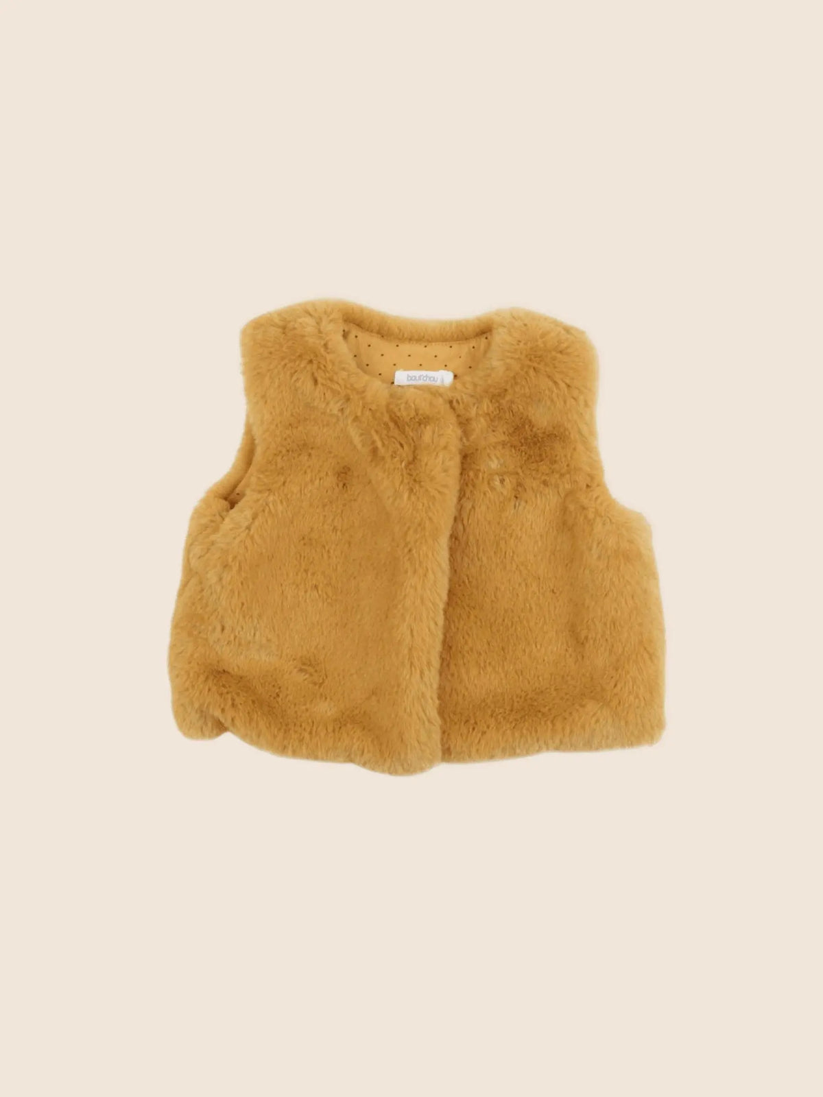 Boutchou - gilet jaune - 6 mois