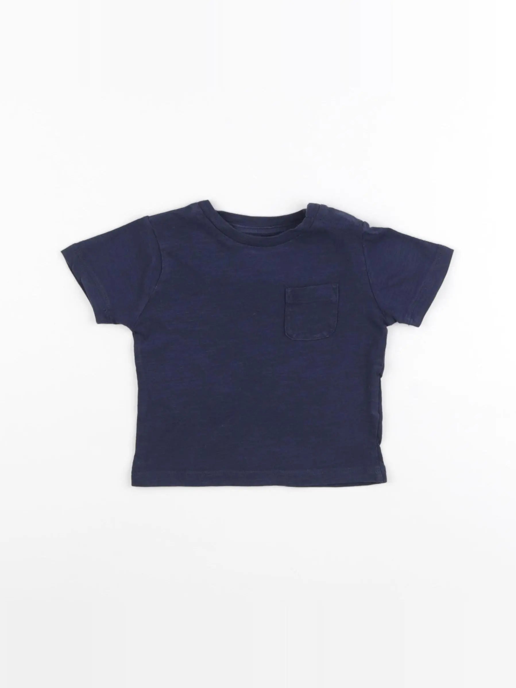 Boutchou - tee-shirt bleu - 6 mois