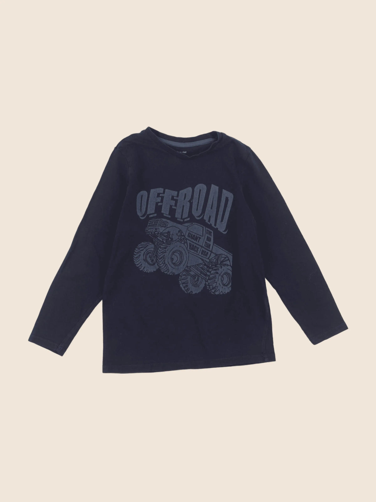 Vertbaudet - tee-shirt bleu - 8 ans