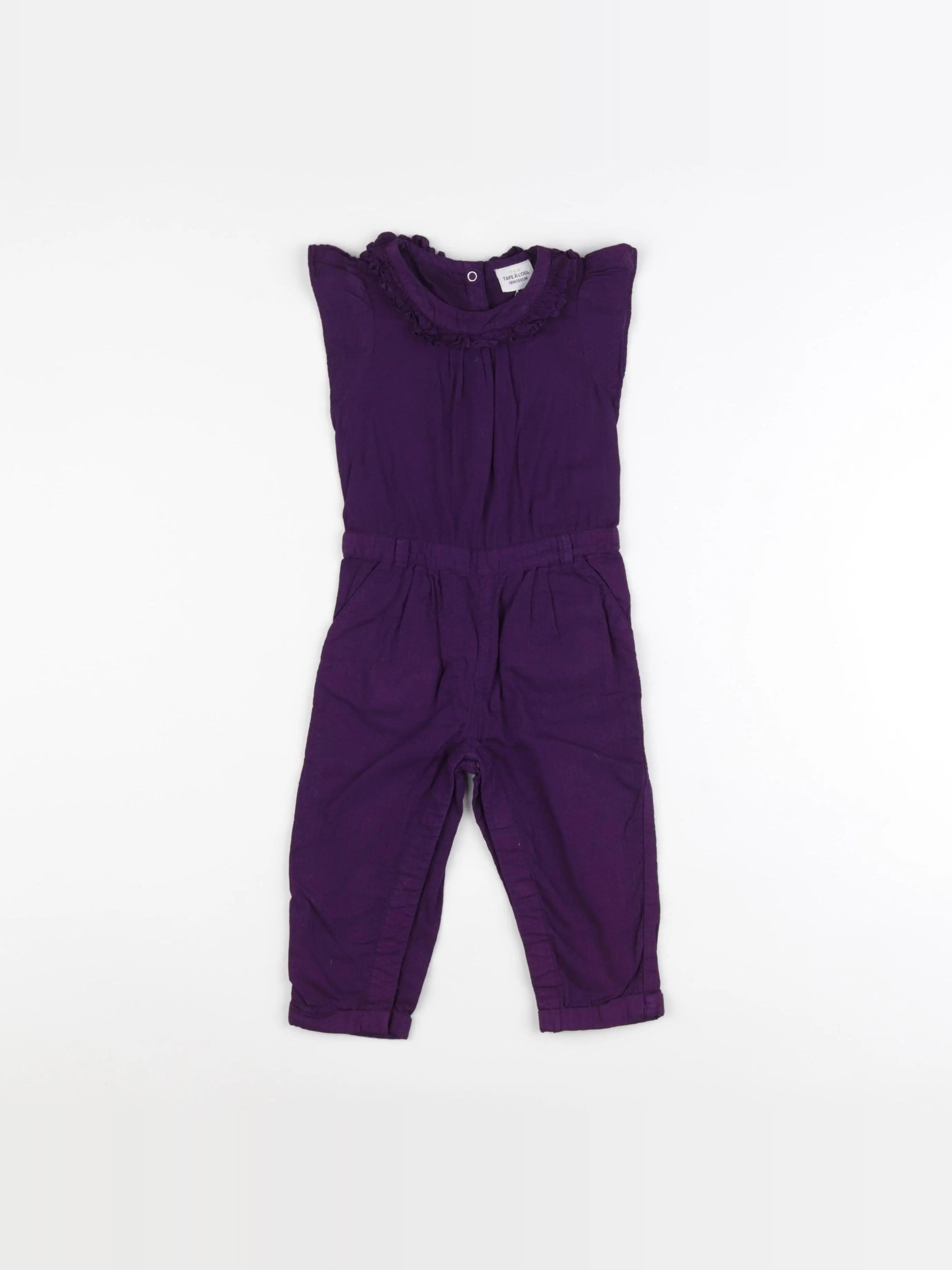 Tape à l'oeil - combinaison violet - 18 mois