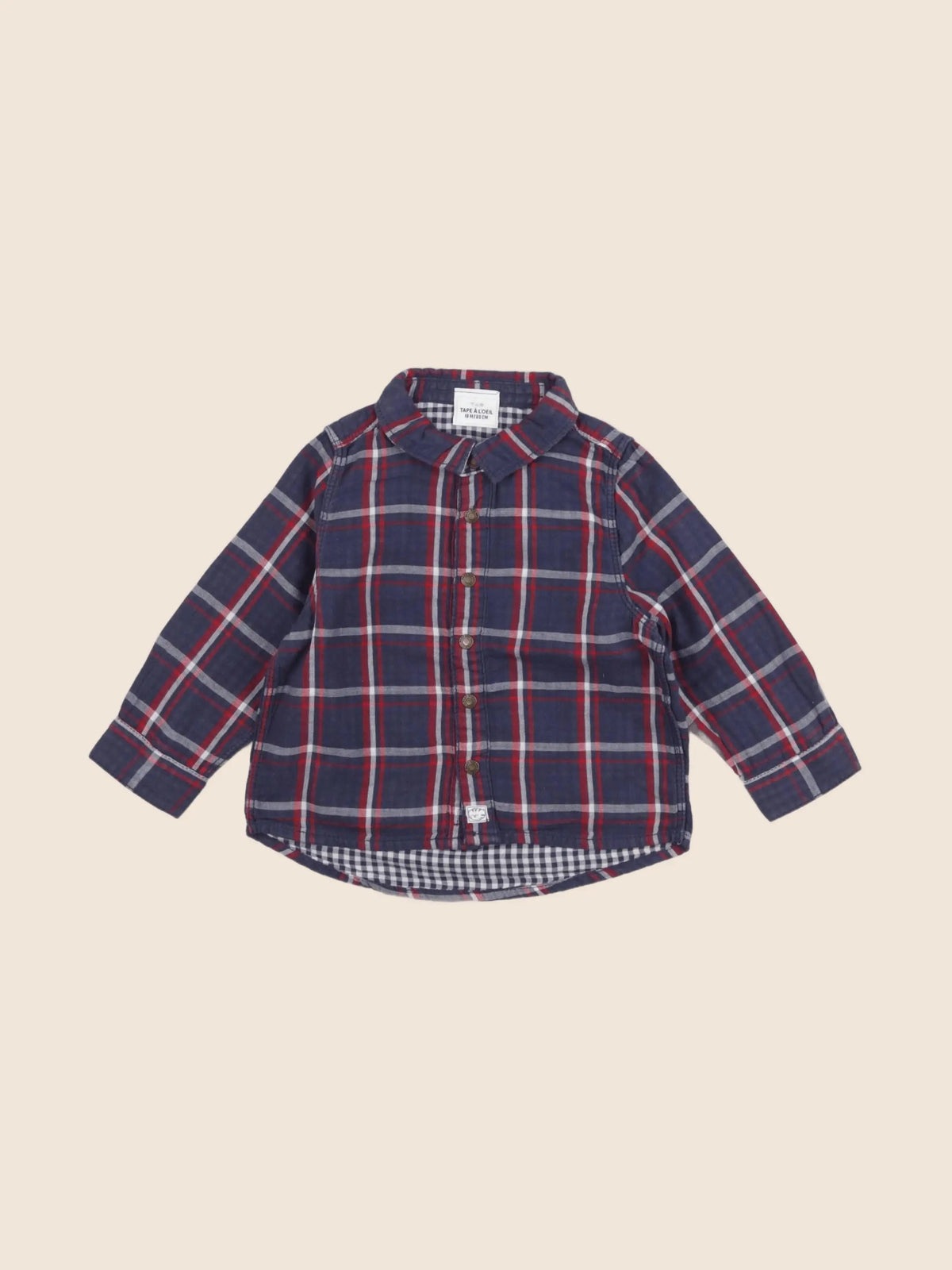 Tape à l'oeil - chemise multicolore - 18 mois