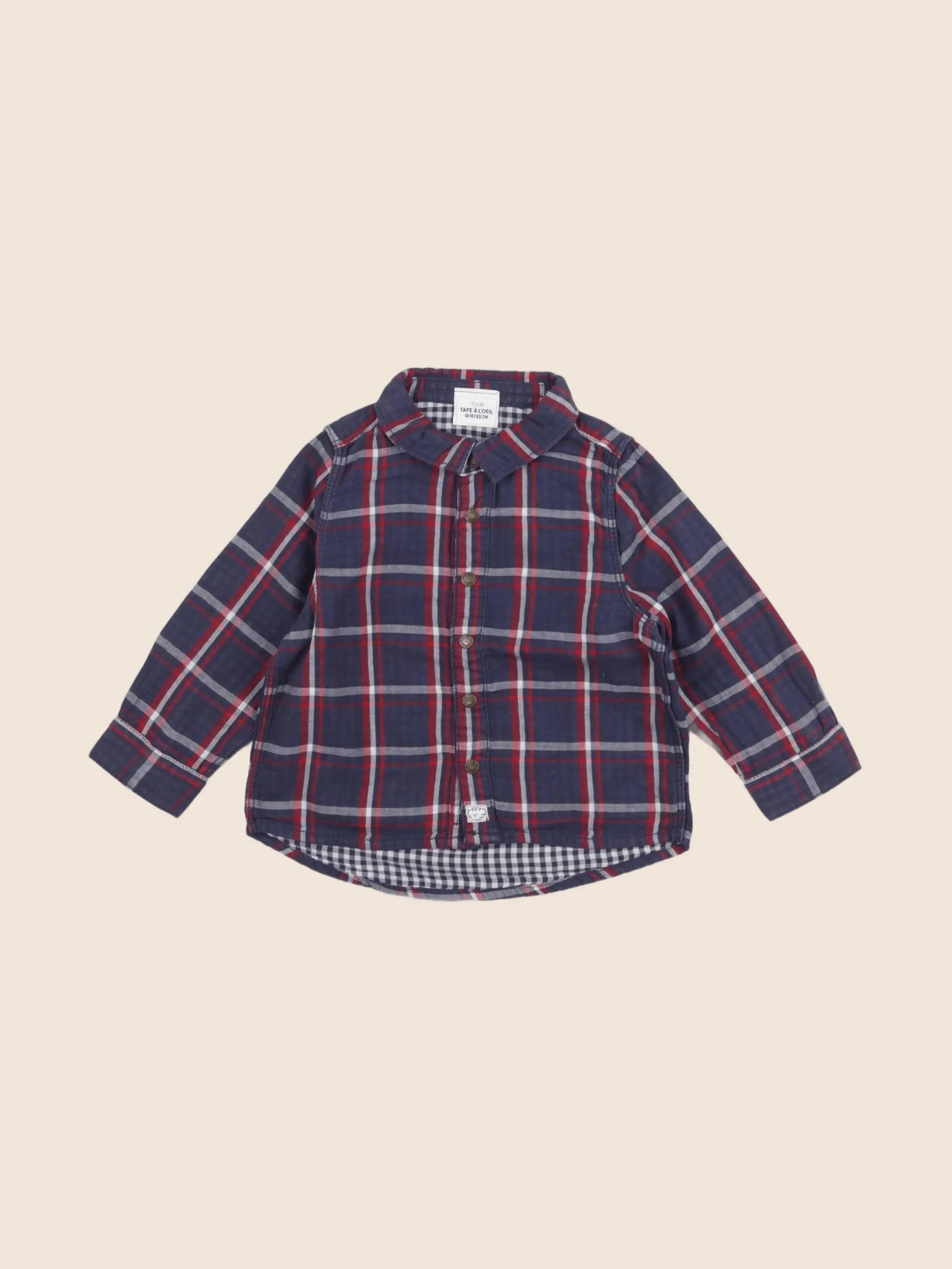 Tape à l'oeil - chemise multicolore - 18 mois