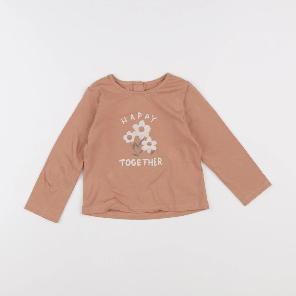 Vertbaudet - tee-shirt rose - 18 mois