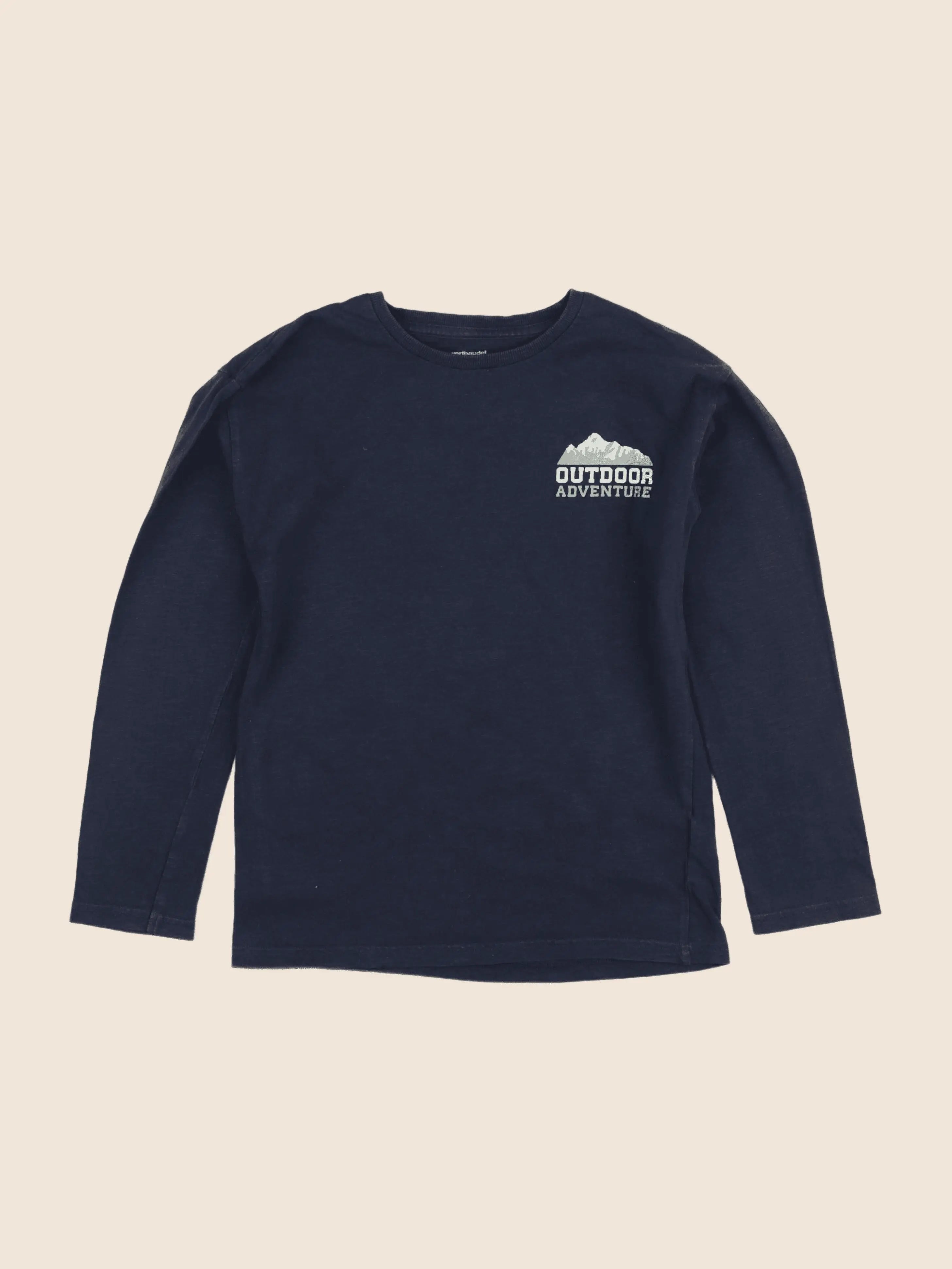 Vertbaudet - tee-shirt bleu - 12 ans