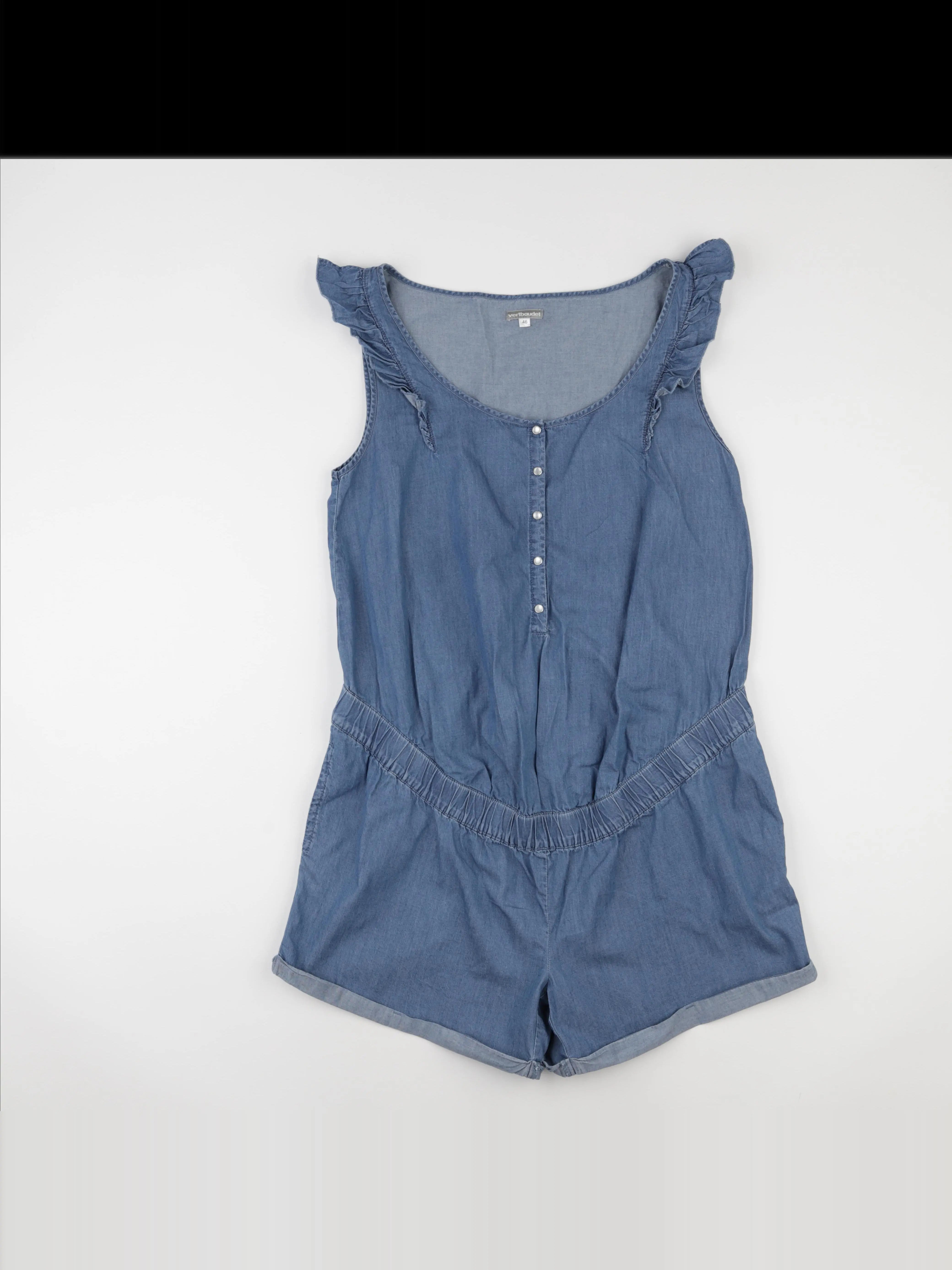 Vertbaudet - combinaison grossesse bleu - 46