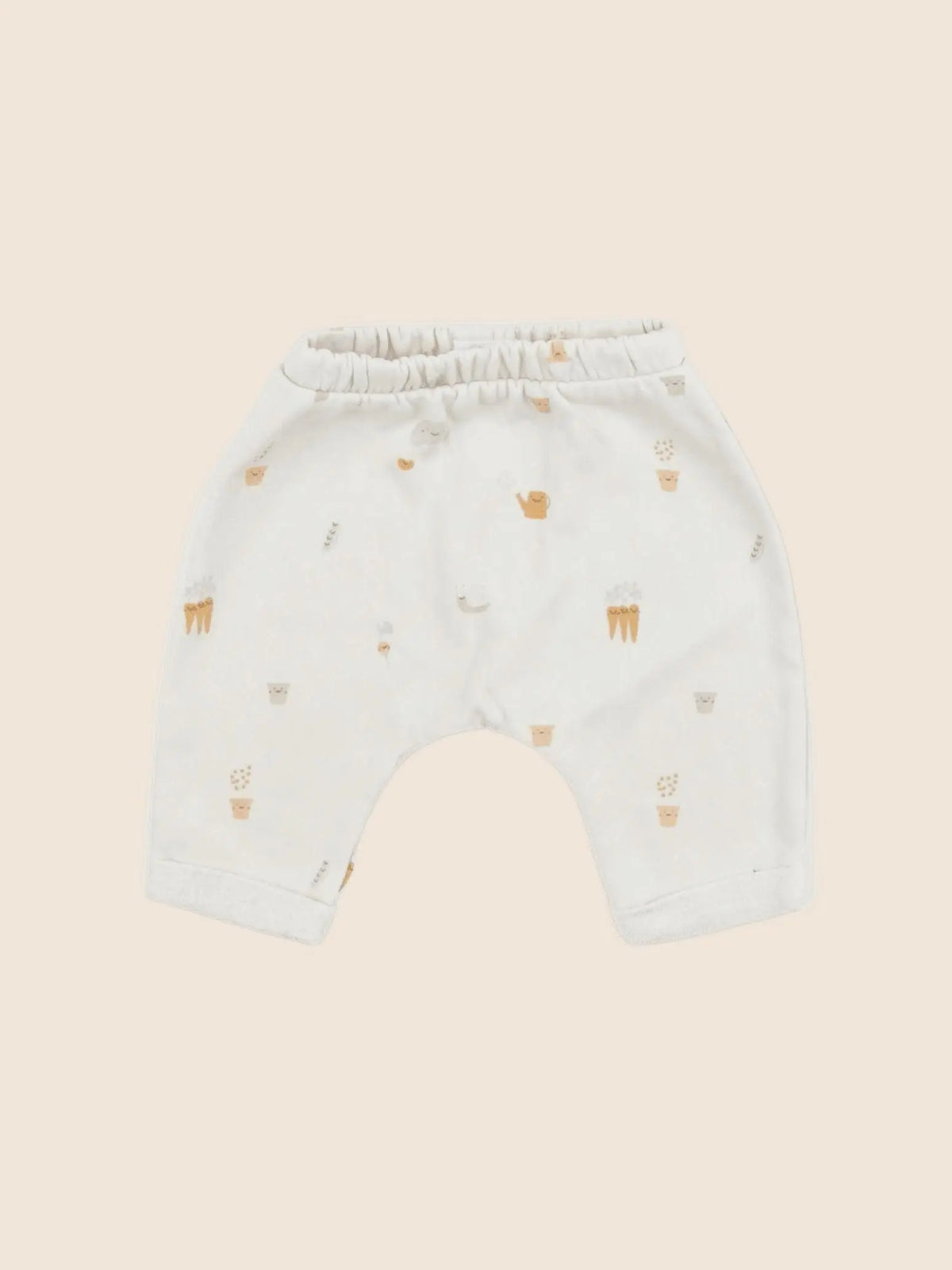 Vertbaudet - sarouel beige - 3 mois