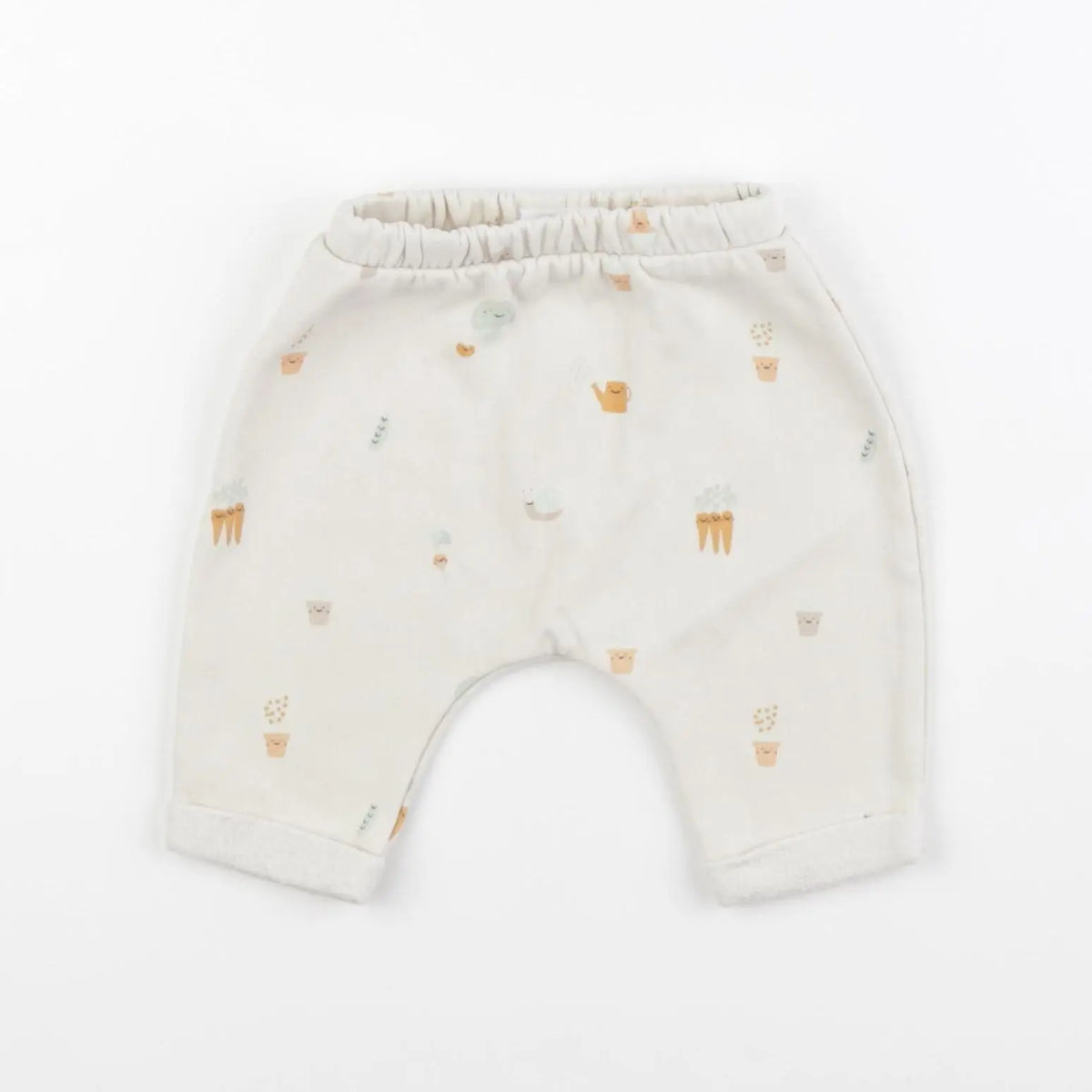 Vertbaudet - sarouel beige - 3 mois