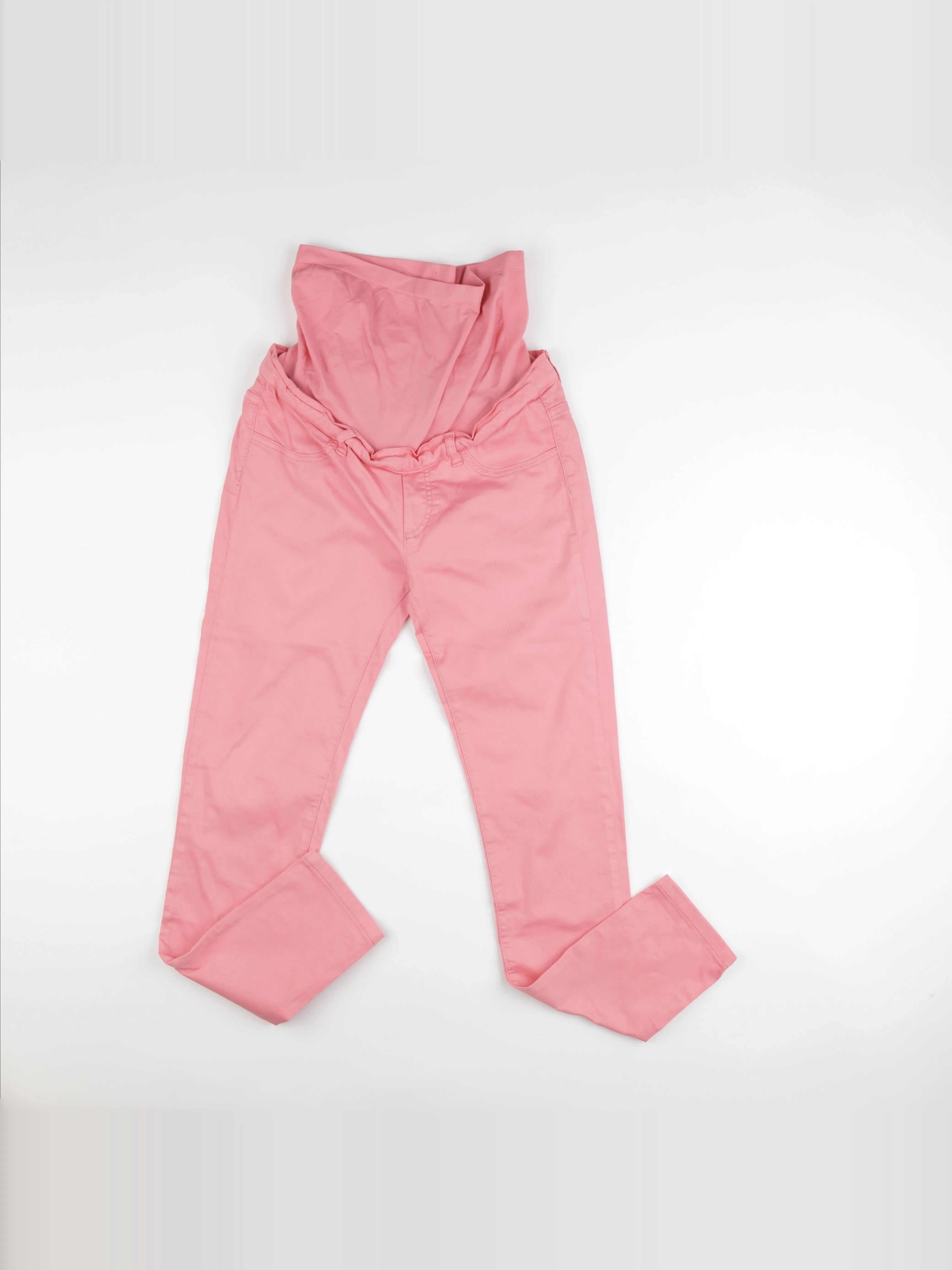 Envie de fraise - jean grossesse rose - 40