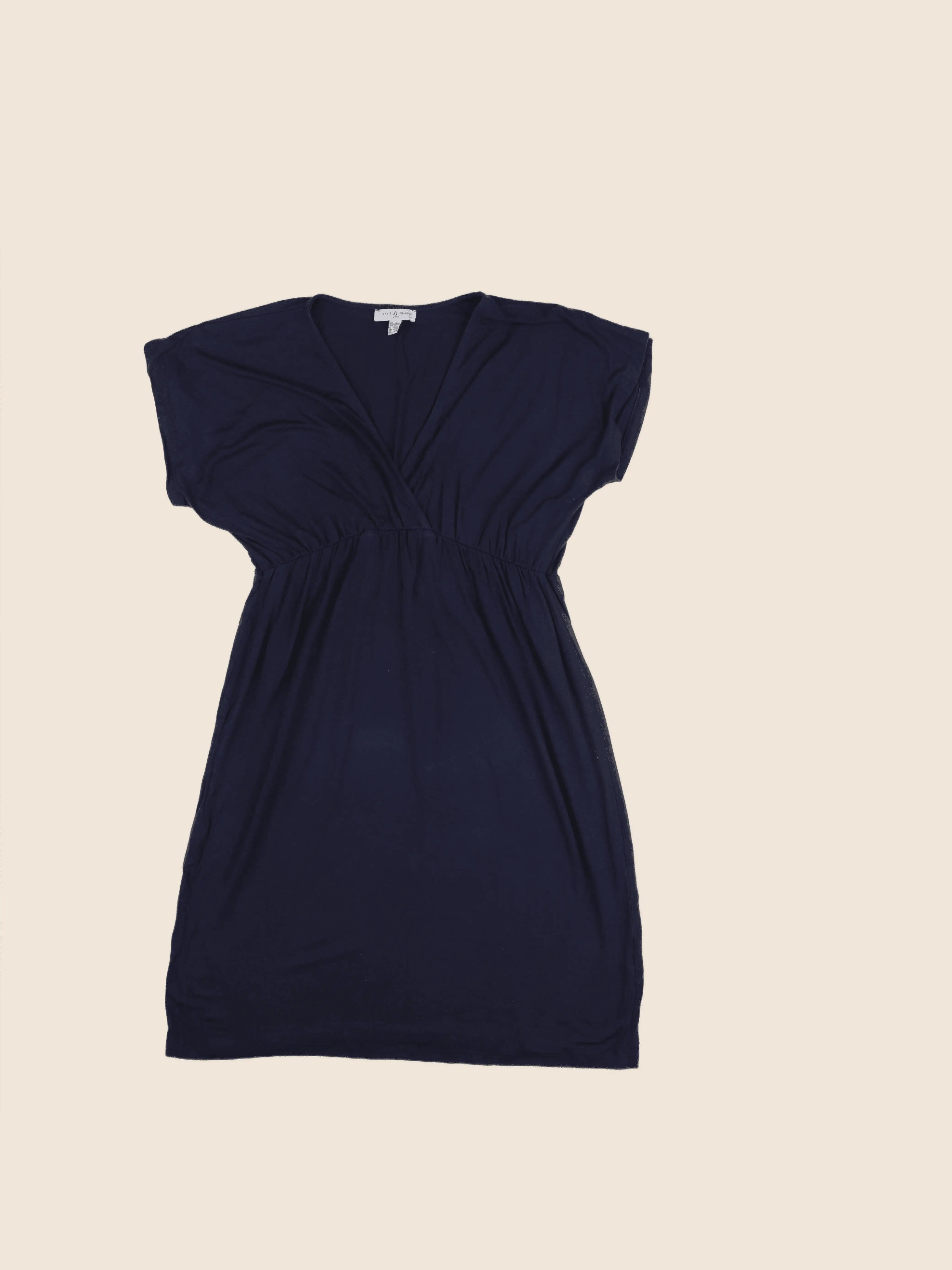 Envie de fraise - robe grossesse bleu - 38 à 40