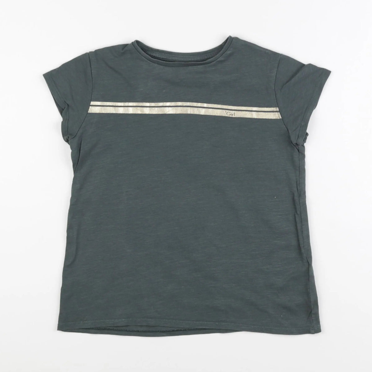 Vertbaudet - tee-shirt vert - 10 ans