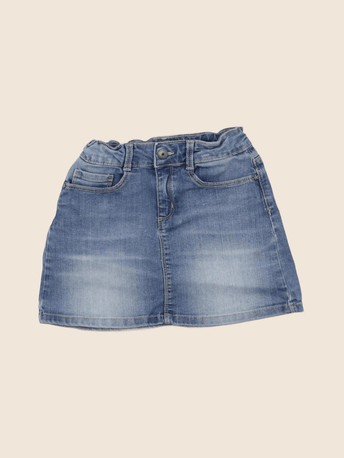 Vertbaudet - jupe bleu - 6 ans