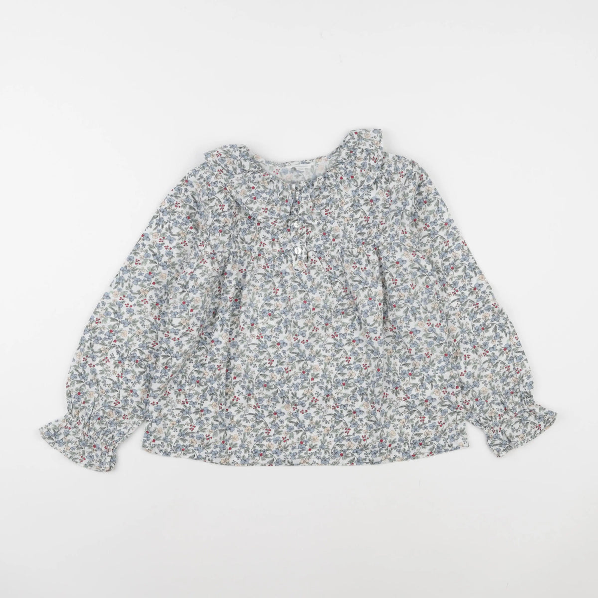 Vertbaudet - blouse multicolore - 8 ans
