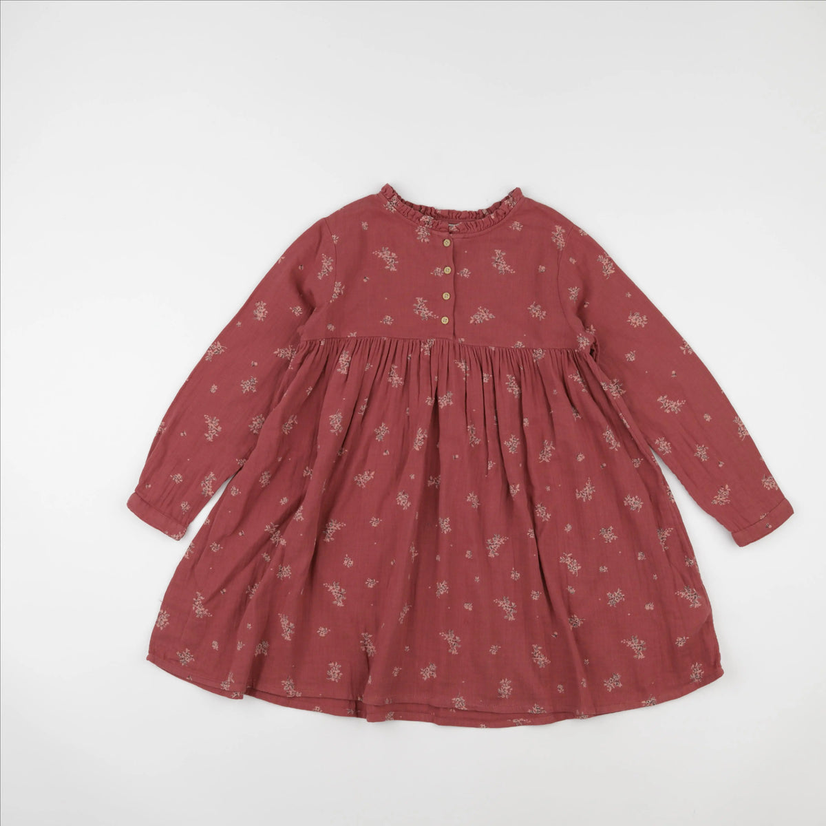 Vertbaudet - robe rose - 8 ans