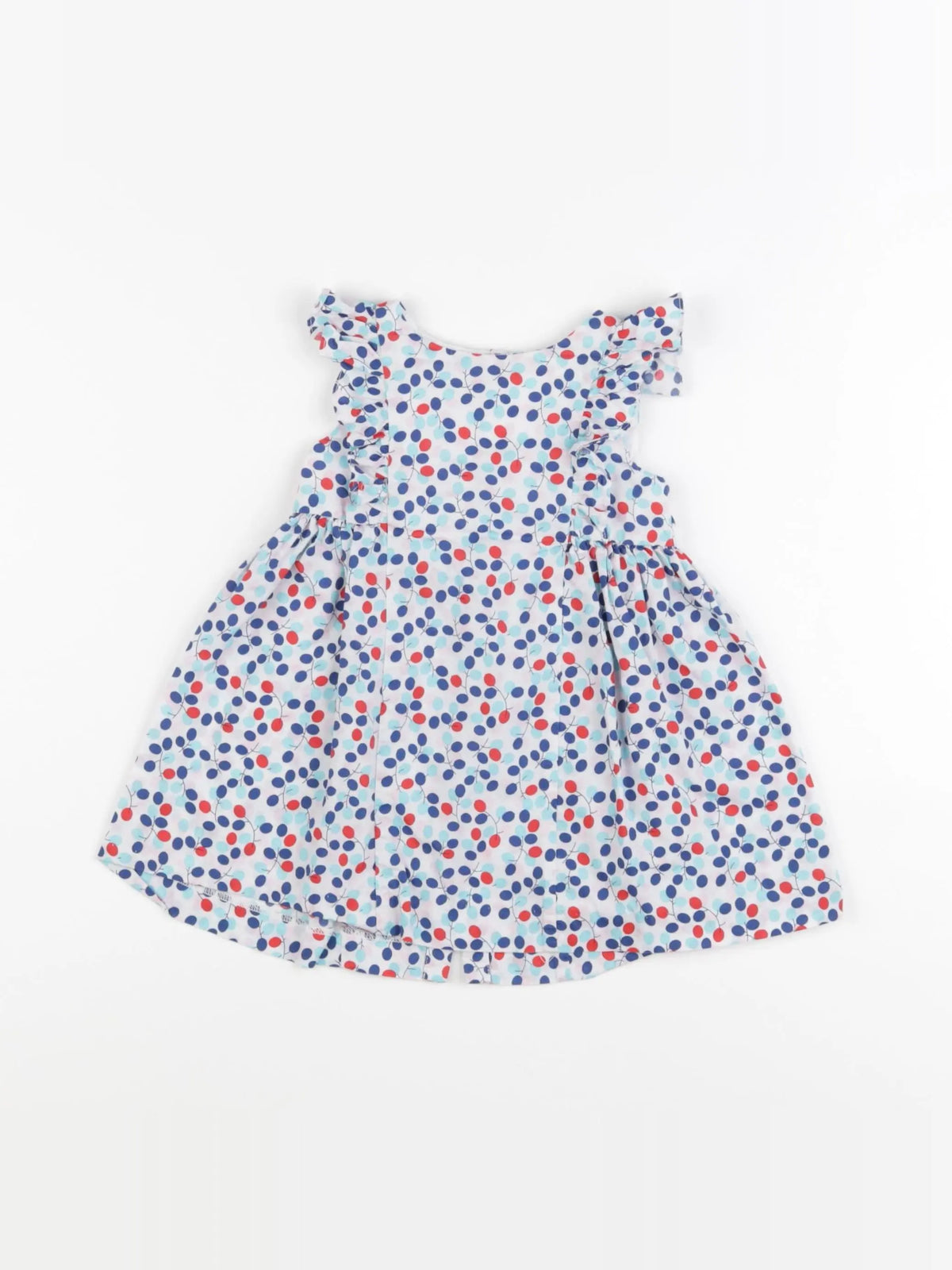 Jacadi - robe bleu - 12 mois