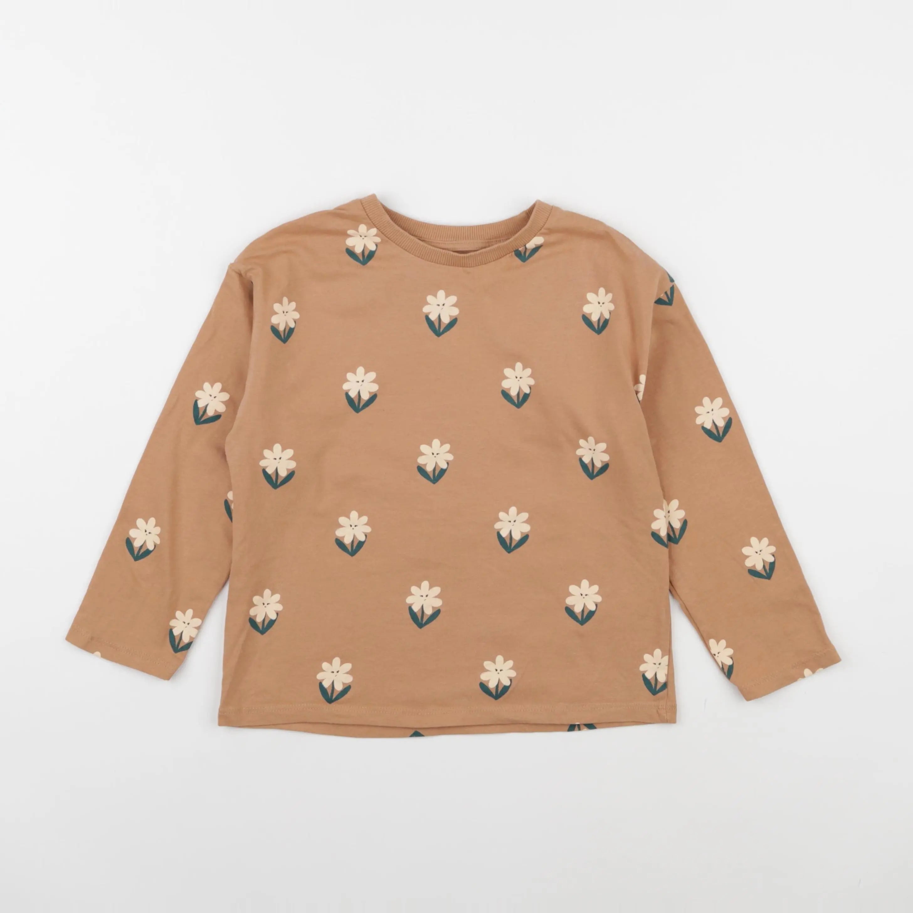 Vertbaudet - tee-shirt rose - 6 ans