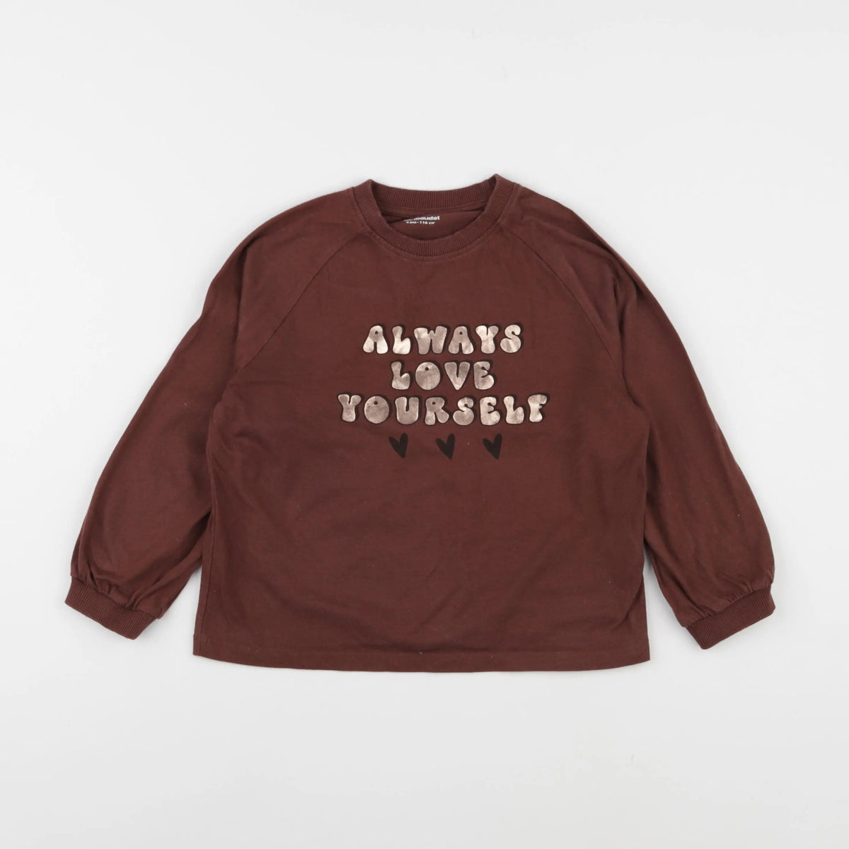 Vertbaudet - tee-shirt rouge - 6 ans