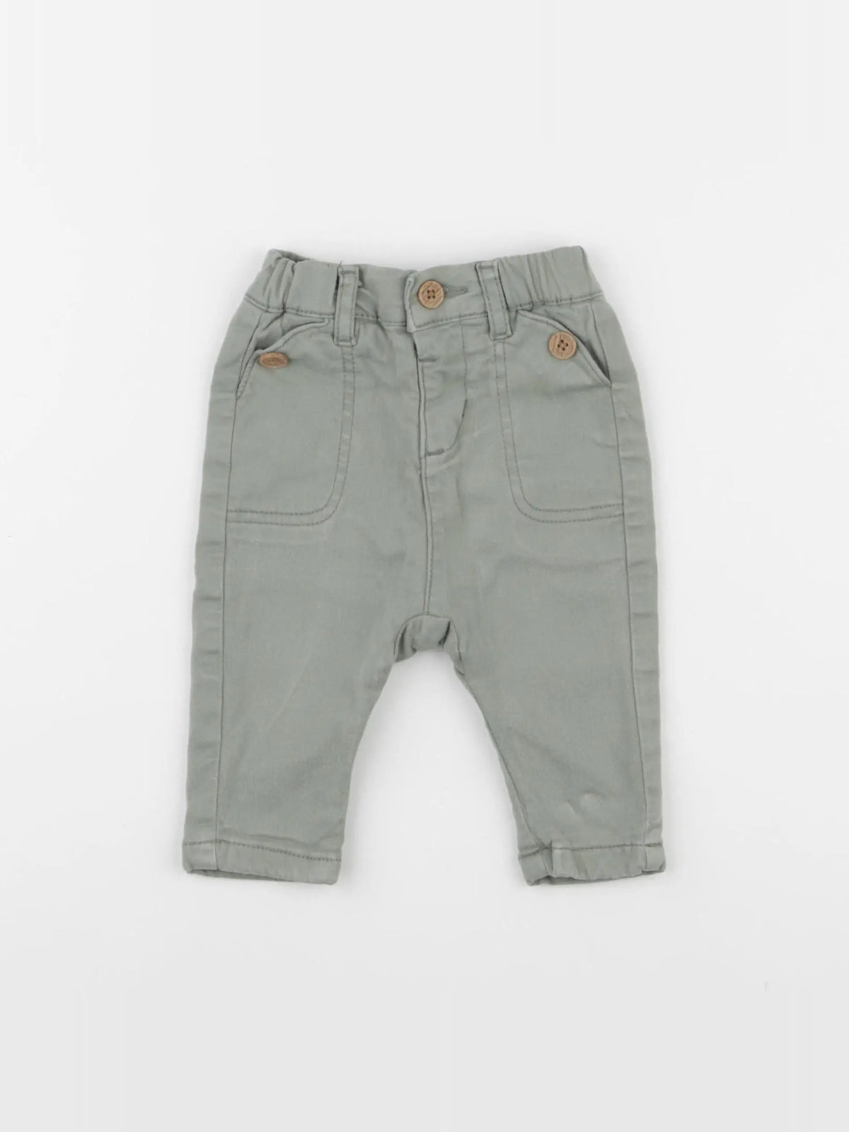 Tape à l'oeil - pantalon vert - 3 mois