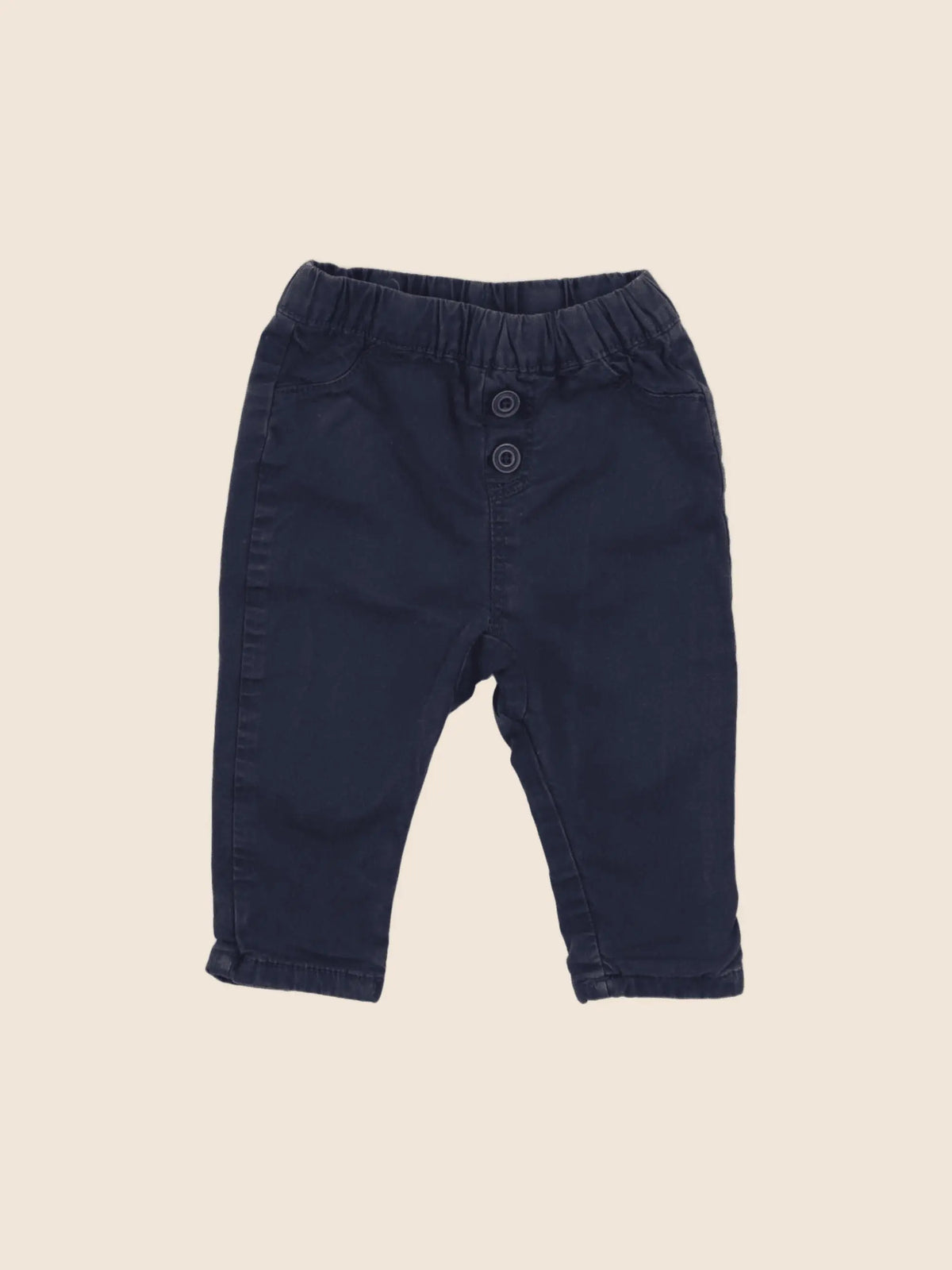 Tape à l'oeil - pantalon bleu - 6 mois