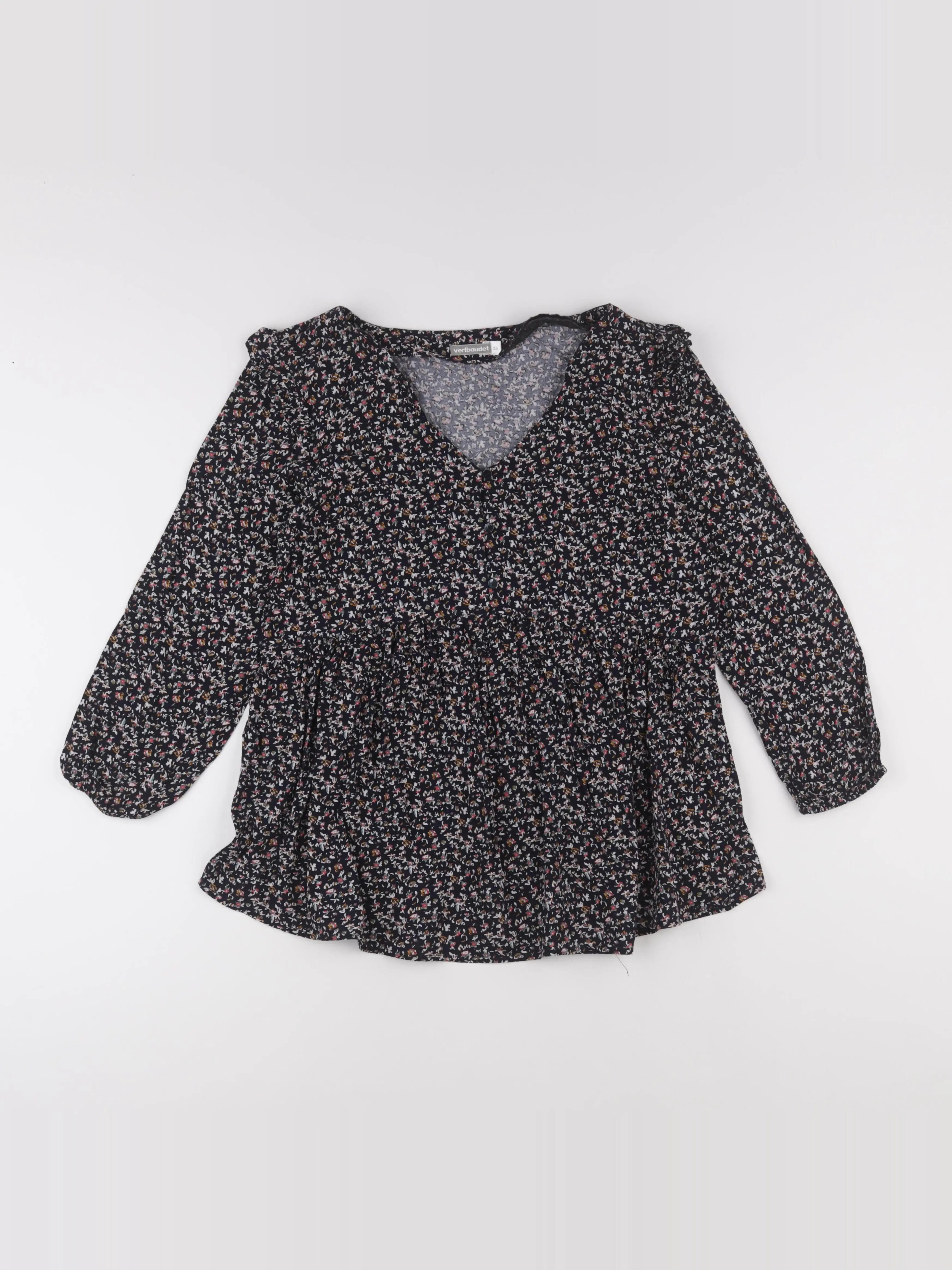 Vertbaudet - blouse grossesse, allaitement noir - 36