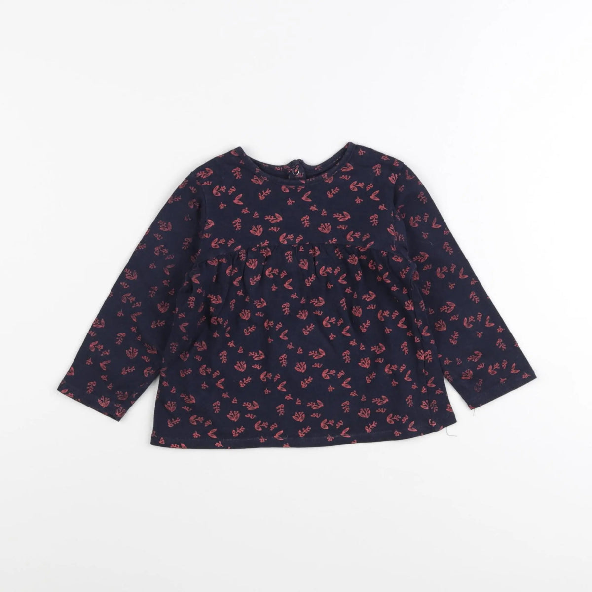 Vertbaudet - tee-shirt bleu - 18 mois