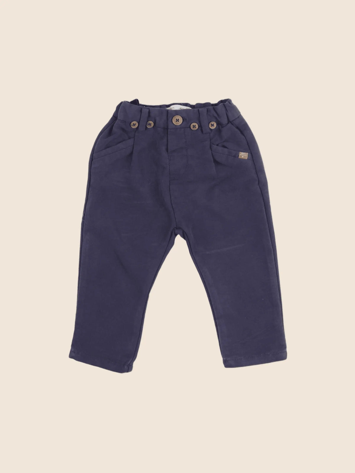 Zara - pantalon bleu - 9/12 mois
