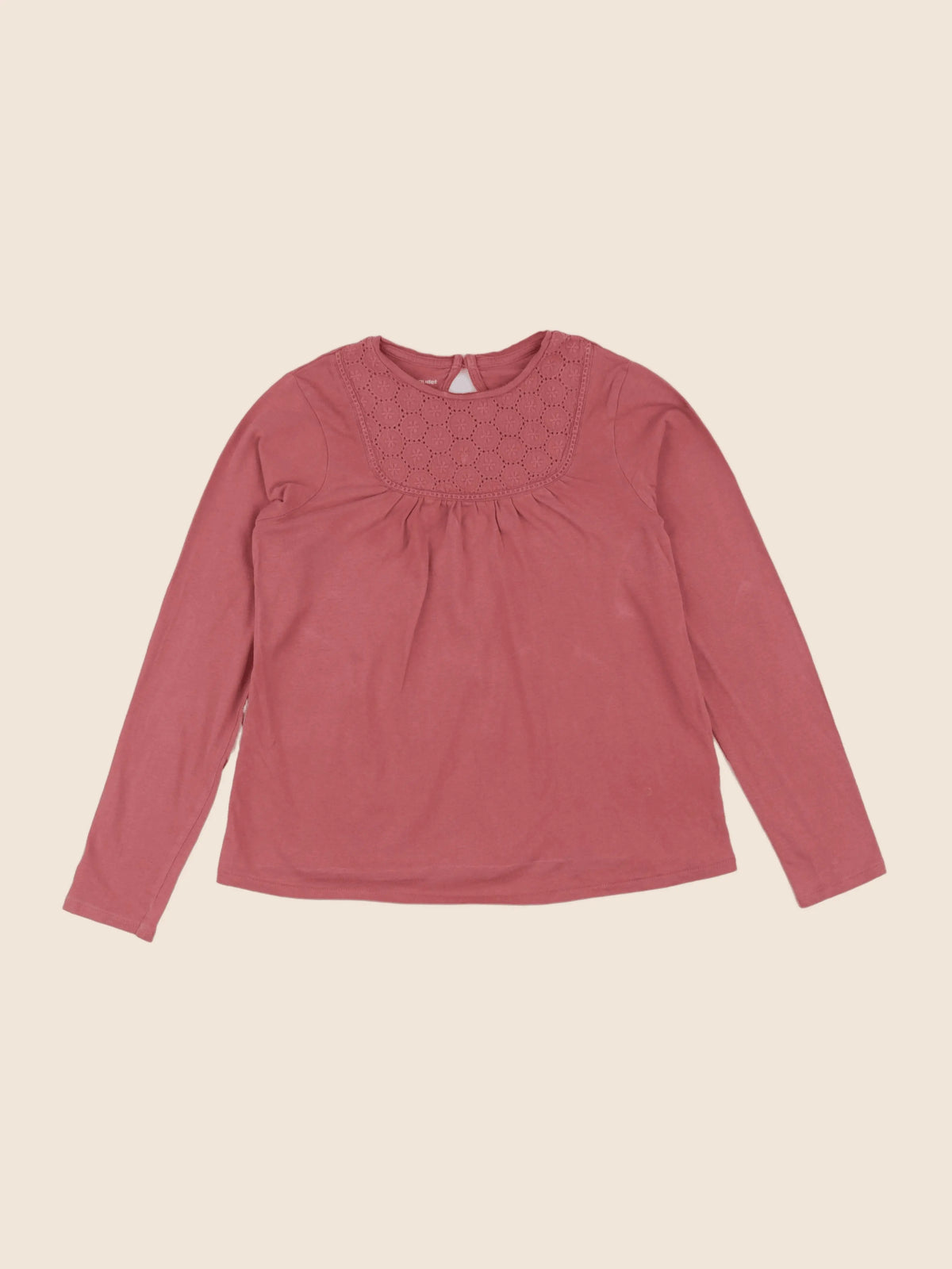 Vertbaudet - tee-shirt rose - 10 ans