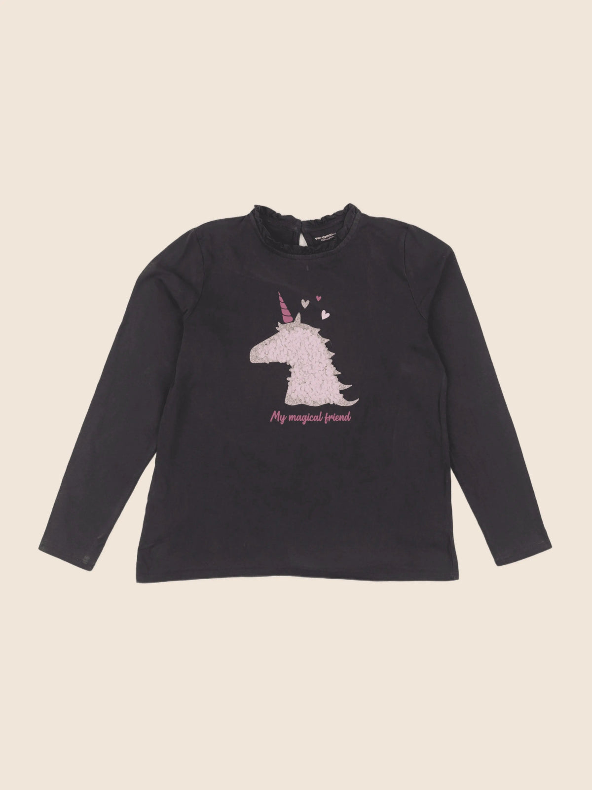 Vertbaudet - tee-shirt gris - 12 ans