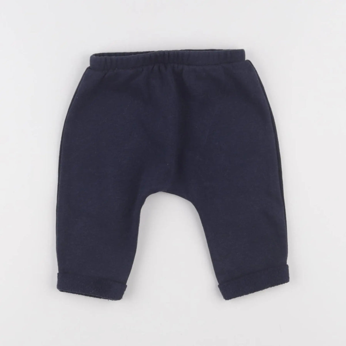 Vertbaudet - sarouel bleu - 9 mois