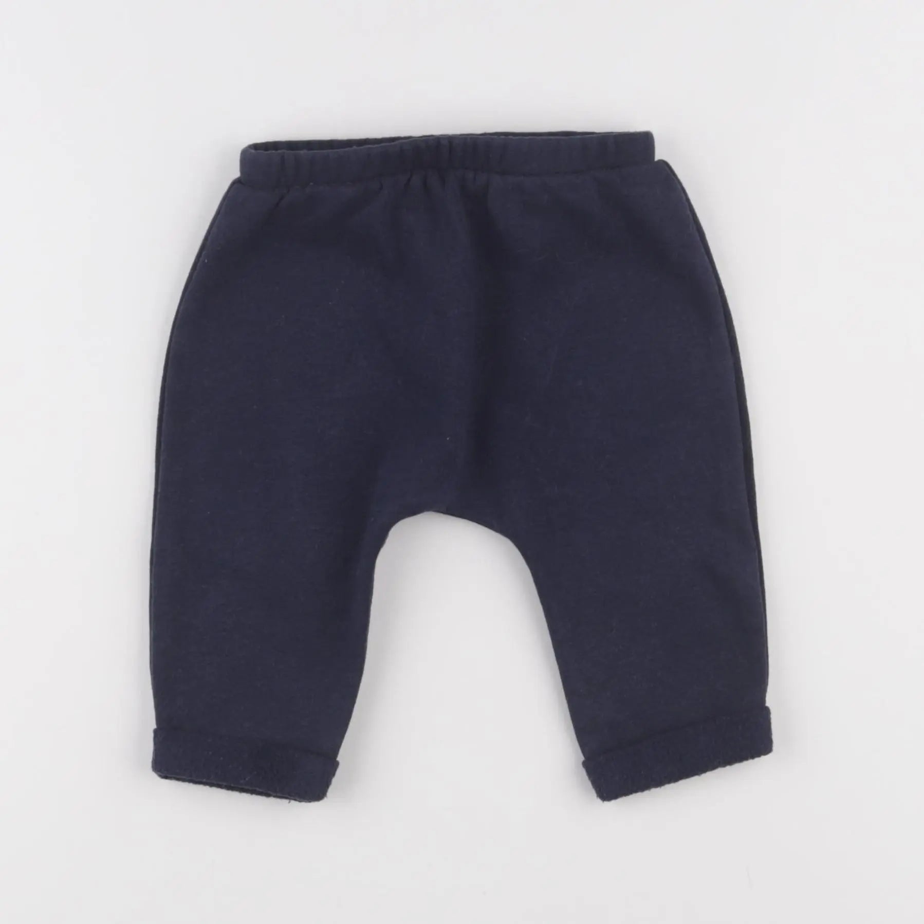 Vertbaudet - sarouel bleu - 9 mois