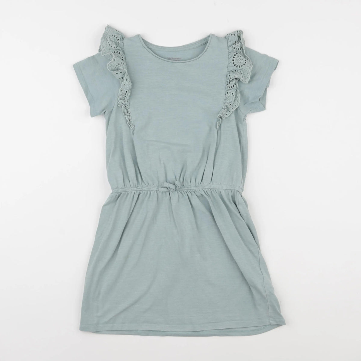Vertbaudet - robe vert - 8 ans