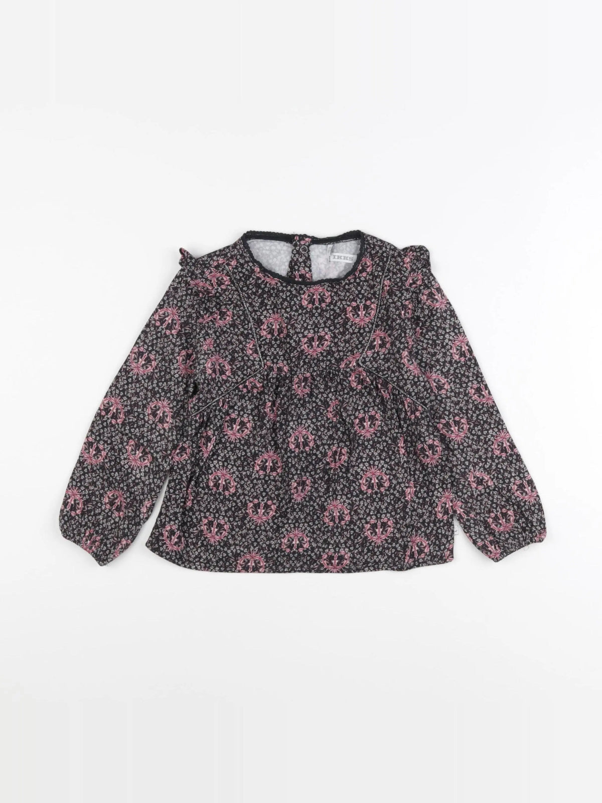 IKKS - blouse noir - 3 ans