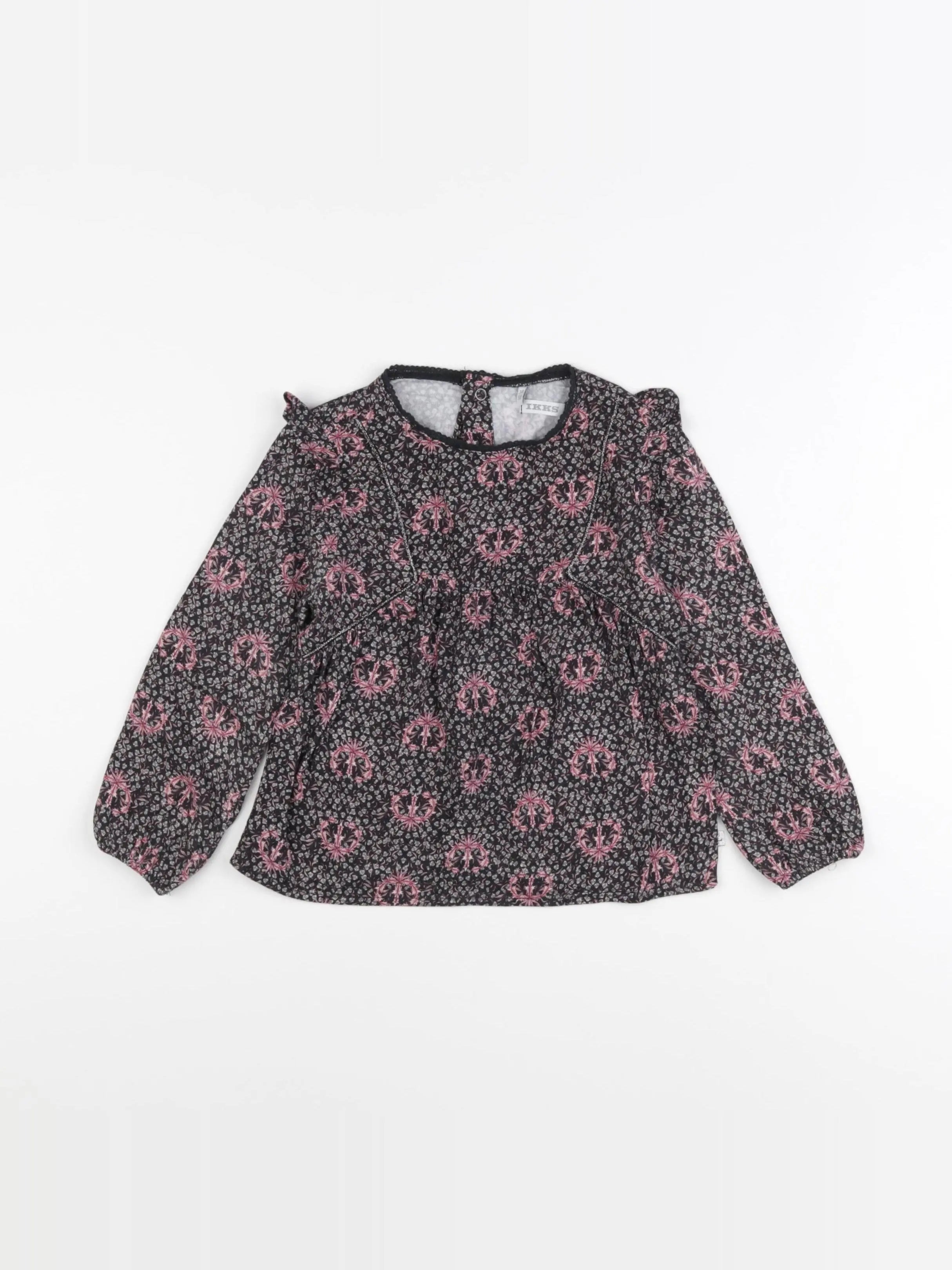 IKKS - blouse noir - 3 ans
