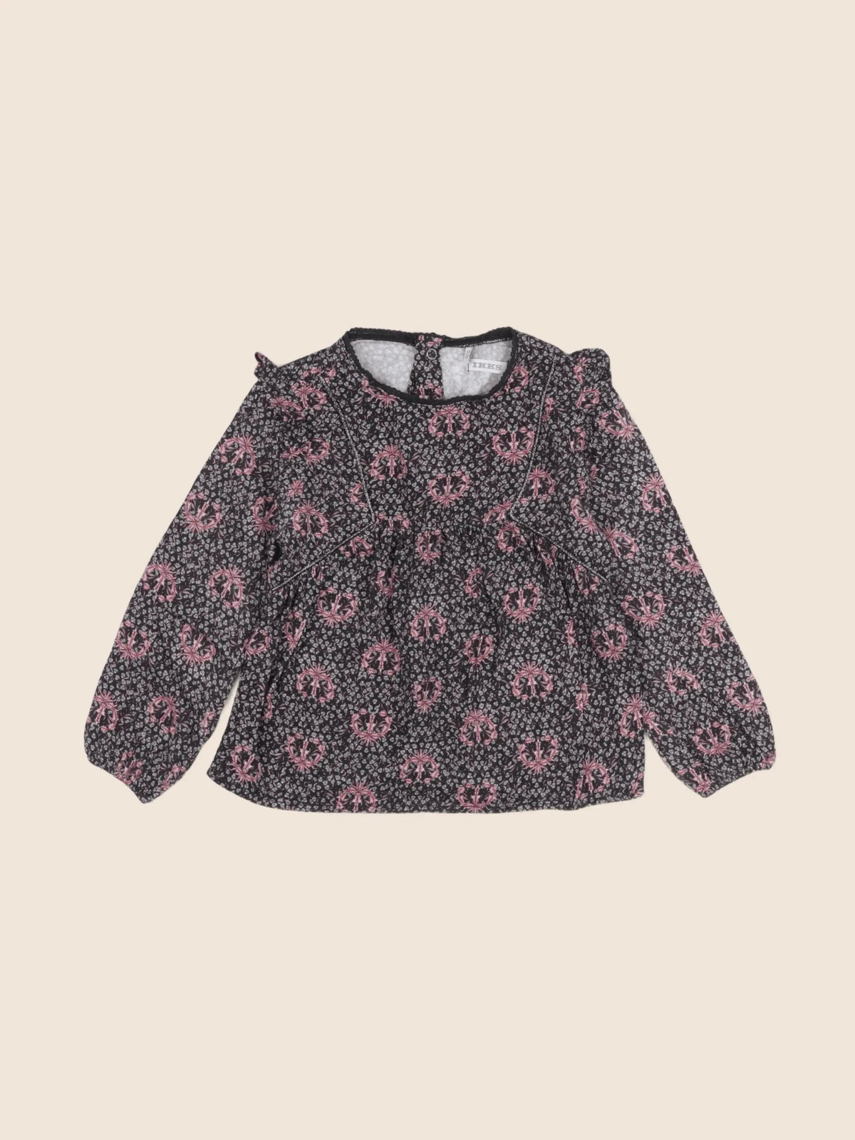 IKKS - blouse noir - 3 ans